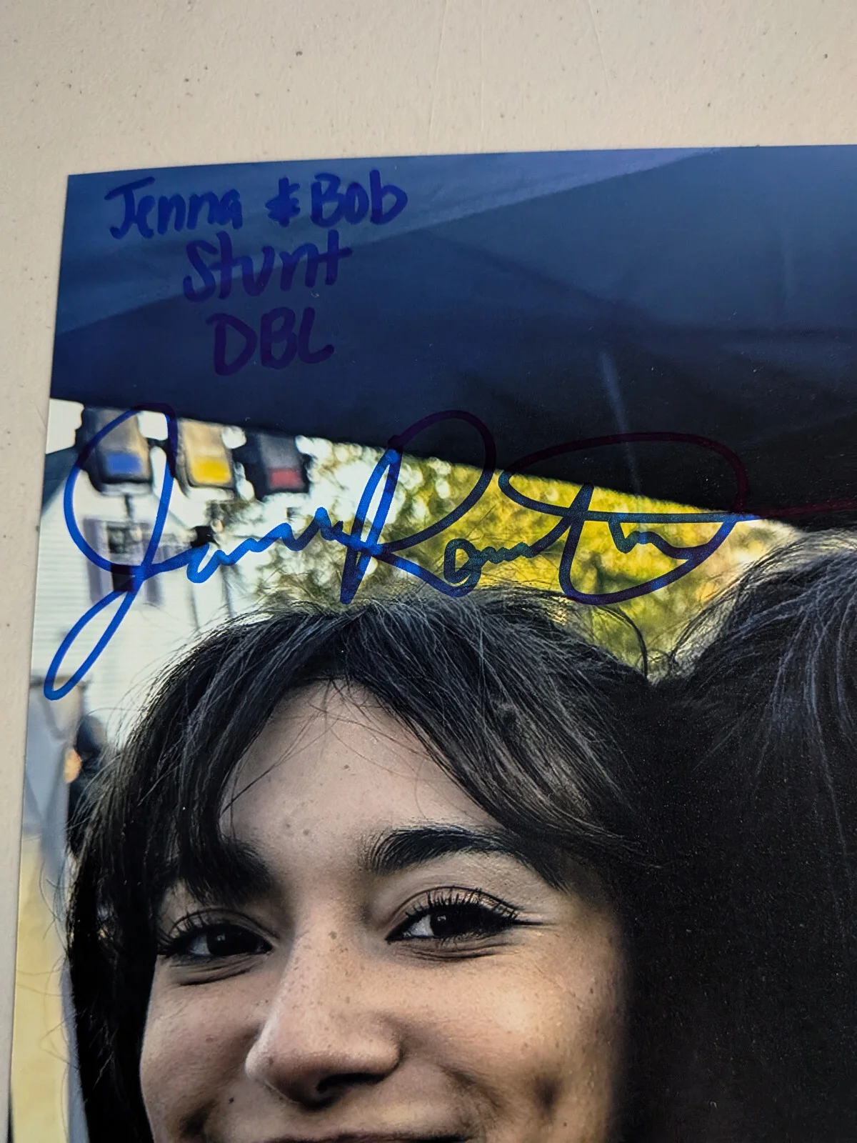 JEWELIANNA RAMOS ORTIZ Signed 8X10 Photo Beetlejuice 2 stunt double Ortega JSA, изображение 2