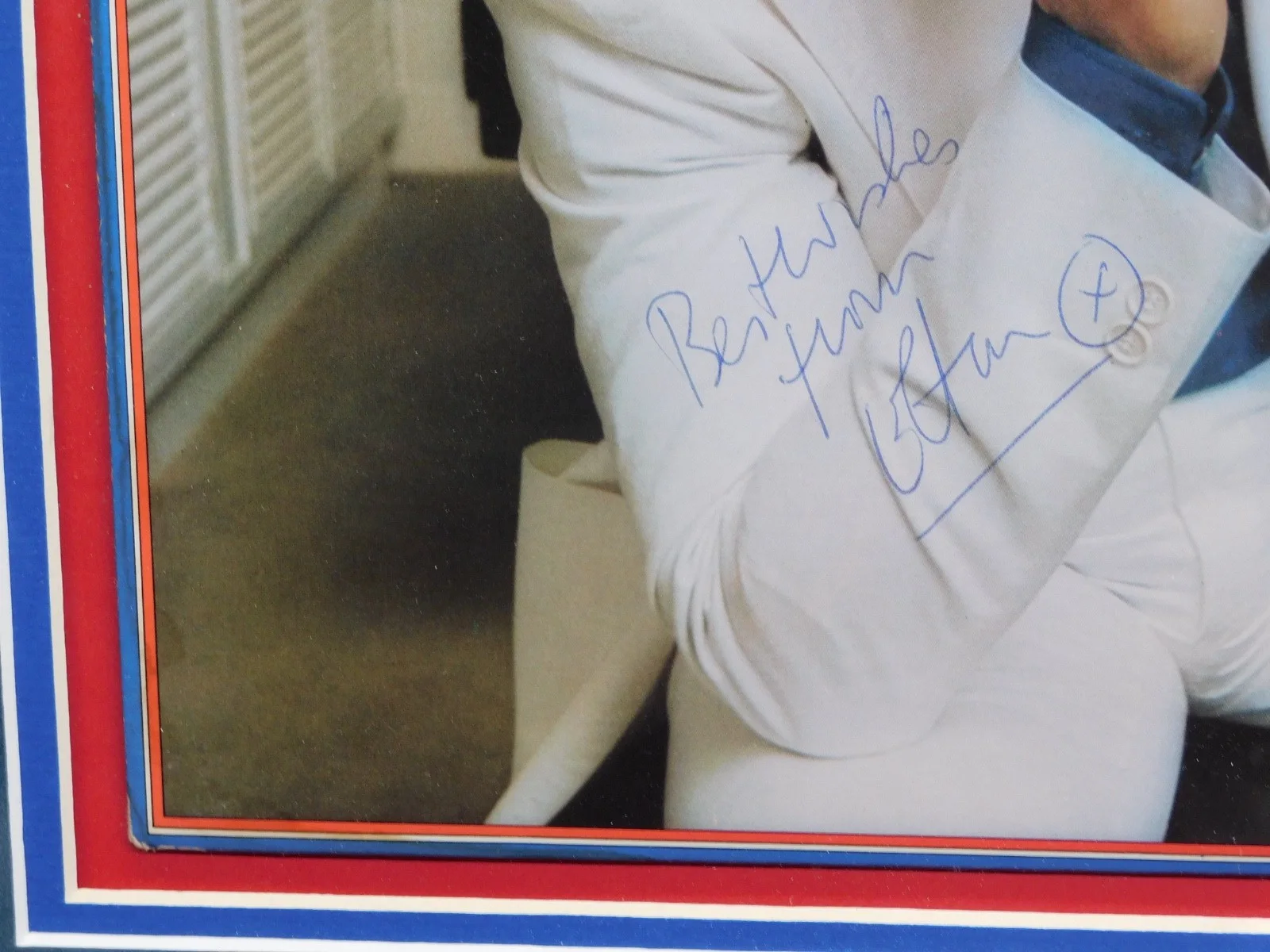 Elton John Signed Auto Inscribed Framed Album Greatest Hits Rocket Man BAS LOA, image 5