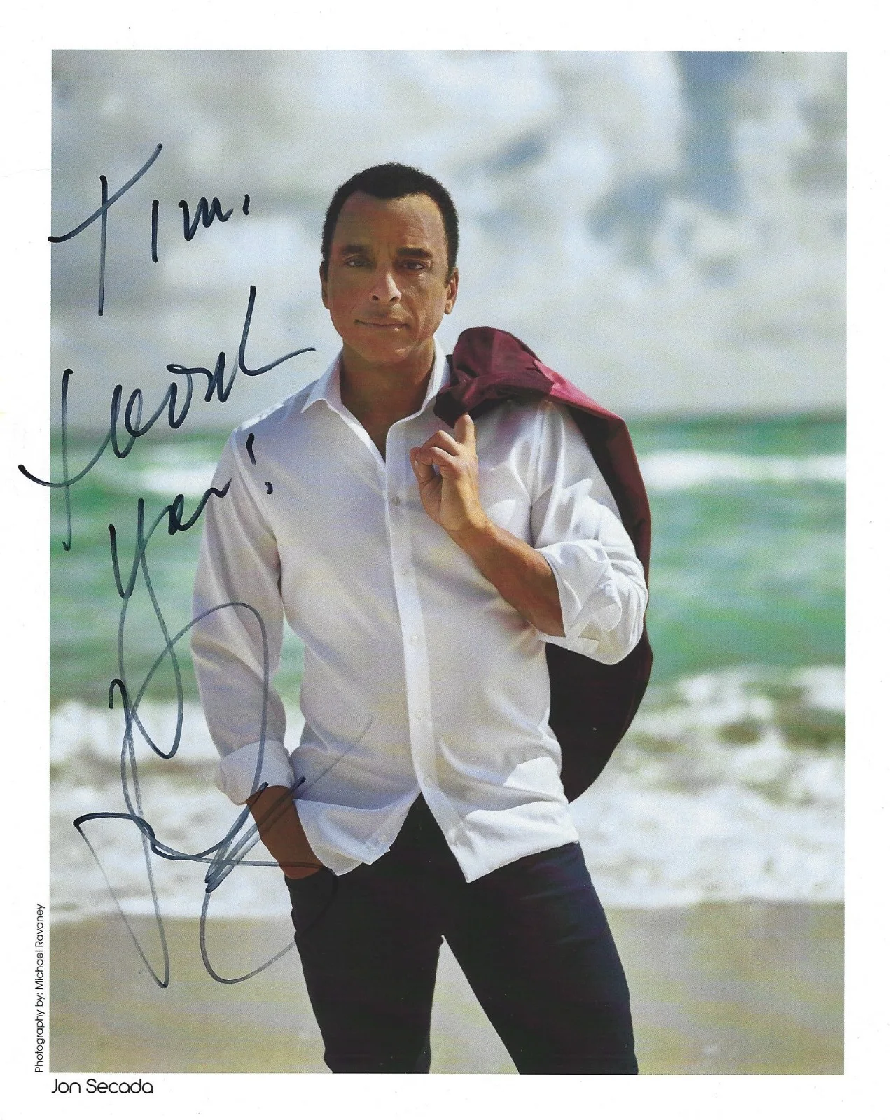 Jon Secada — Jon Secada Autographed Signed 8x10 Photo - Music Singer Just Another Day - w/COA
