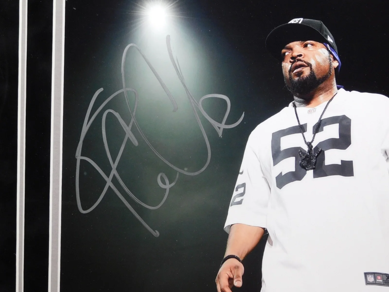 Ice Cube — Ice Cube Signed Autograph Framed 11x14 Photo NWA Straight Outta Compton JSA COA, image 2
