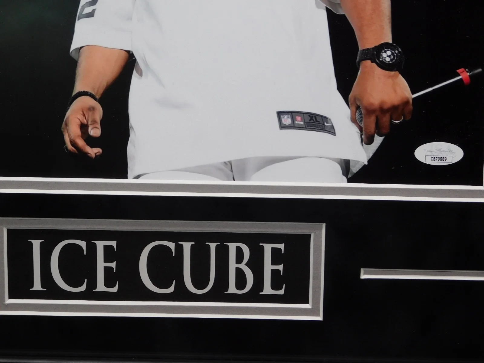 Ice Cube — Ice Cube Signed Autograph Framed 11x14 Photo NWA Straight Outta Compton JSA COA, image 3