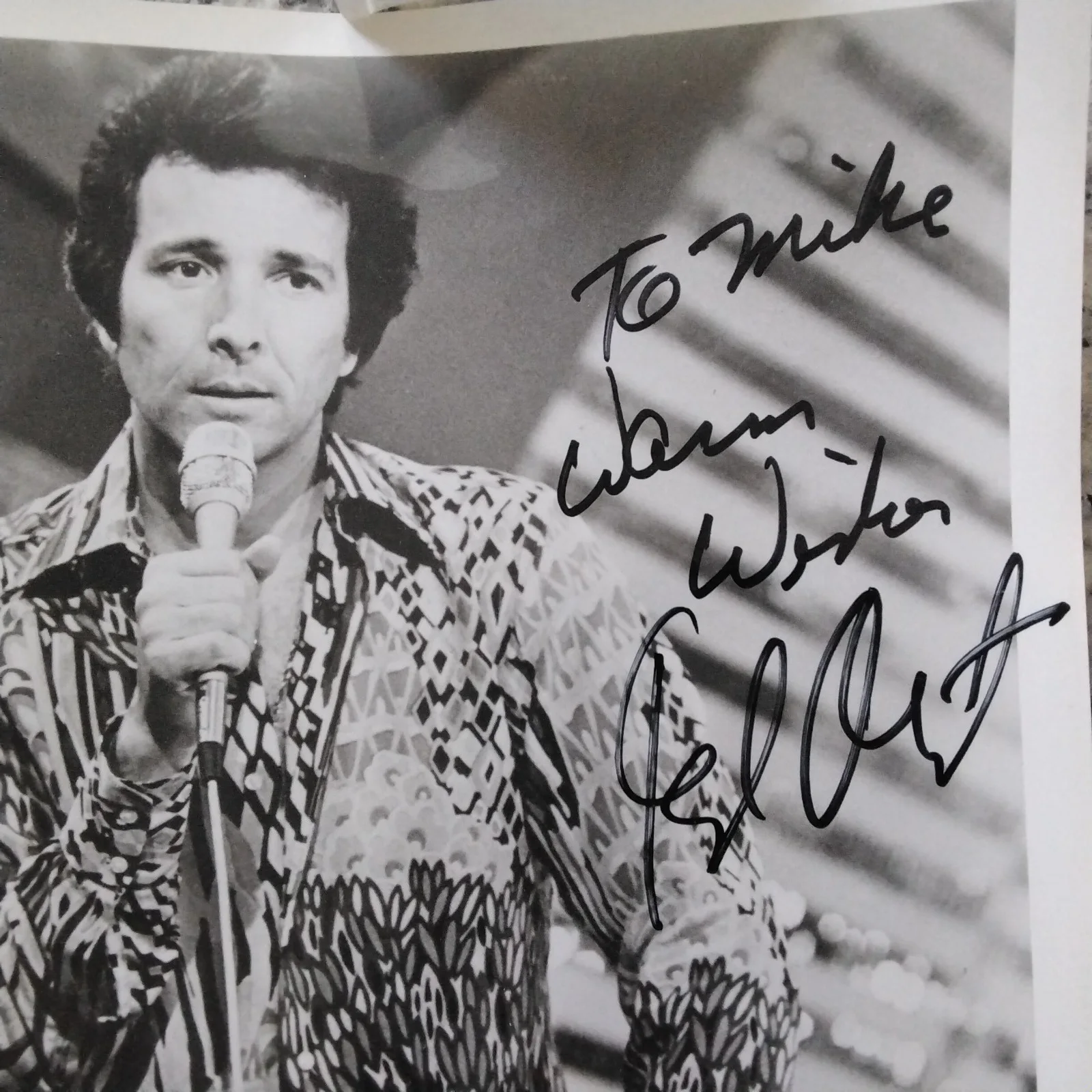Herb Albert SIGNED 8x10 Photo Musician Tijuana Brass Taste of Honey A&M Records, изображение 3