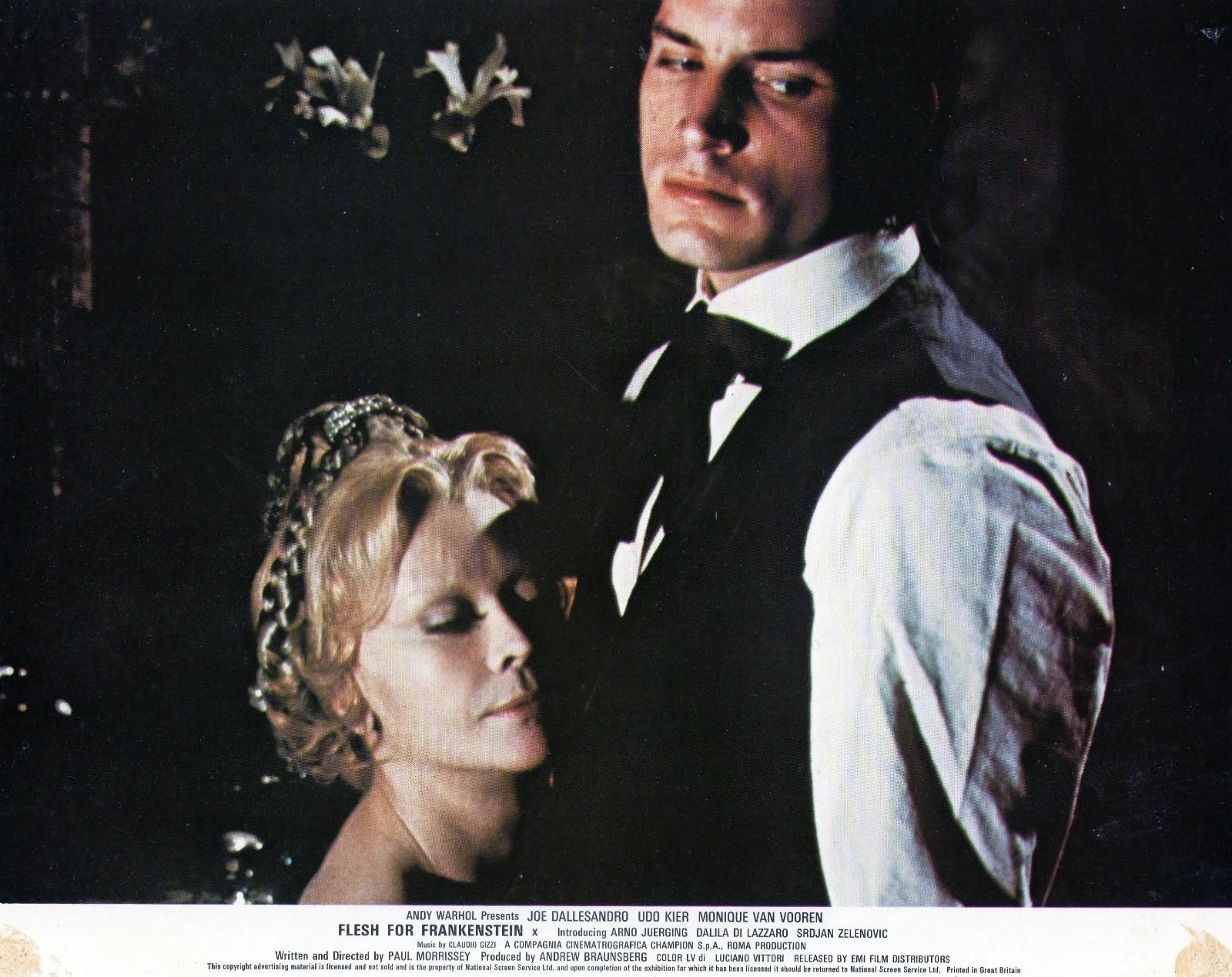 Flesh for Frankenstein 1973 8 x ORIGINAL UK FOH/Lobby Cards, image 4