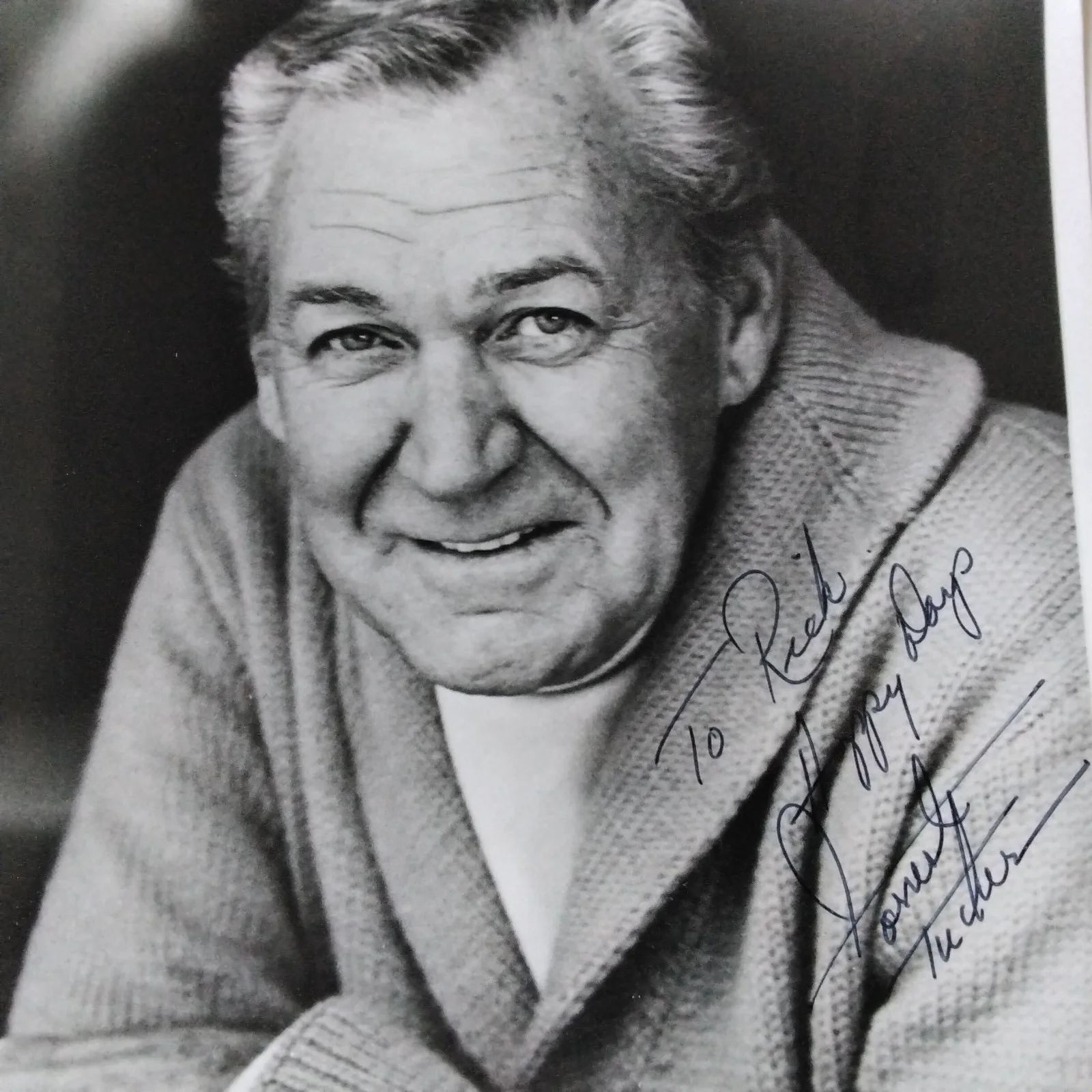 Forrest Tucker SIGNED Photo Movie TV Actor F Troop Auntie Mame Sands of Iwo Jima, изображение 3