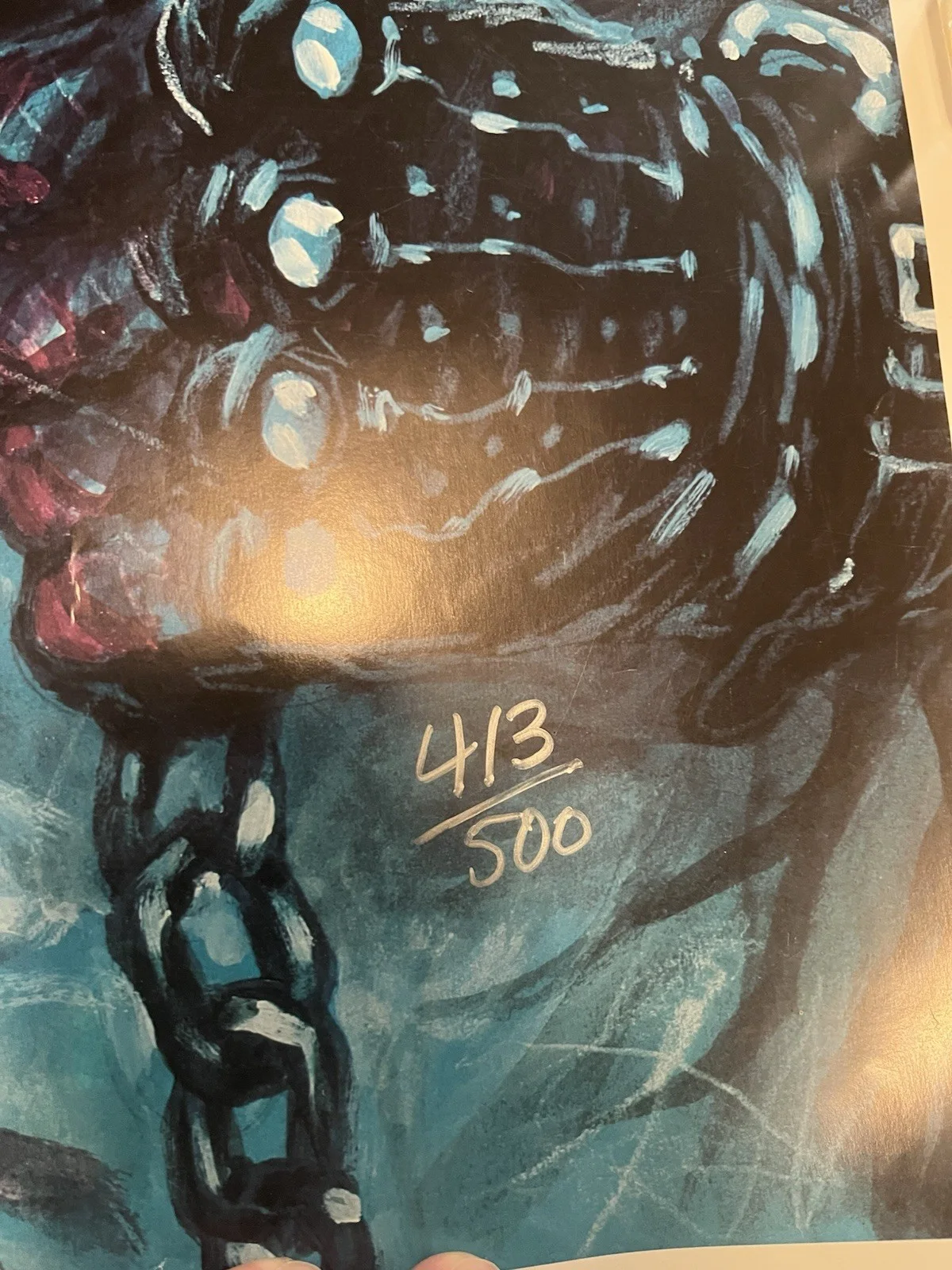 James OBARR Signed And Numbered 413/500 1992 Poster, image 5