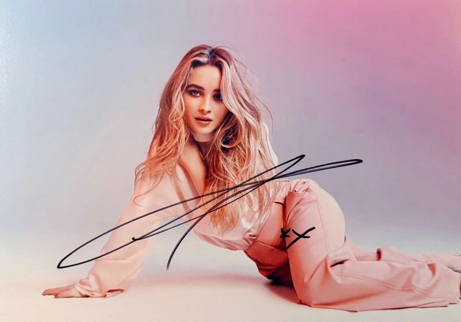 Sabrina Carpenter — Sabrina Carpenter Signed 8x11.5 Photo – Pop Star / Actress – Glam Pose – COA
