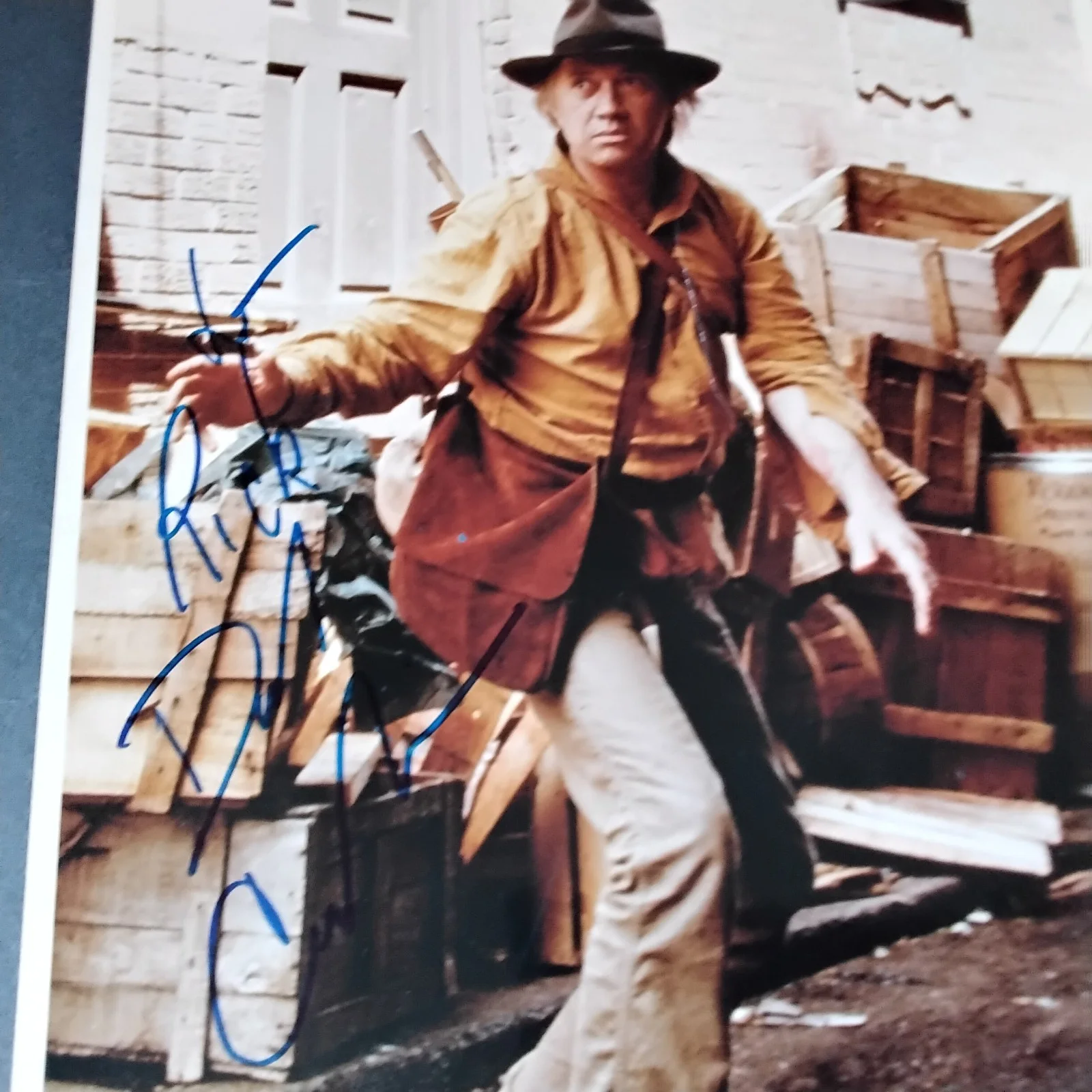 David Carradine SIGNED 8x10 Photo TV Movie Actor Kung Fu Kill Bill Bound Glory, image 3