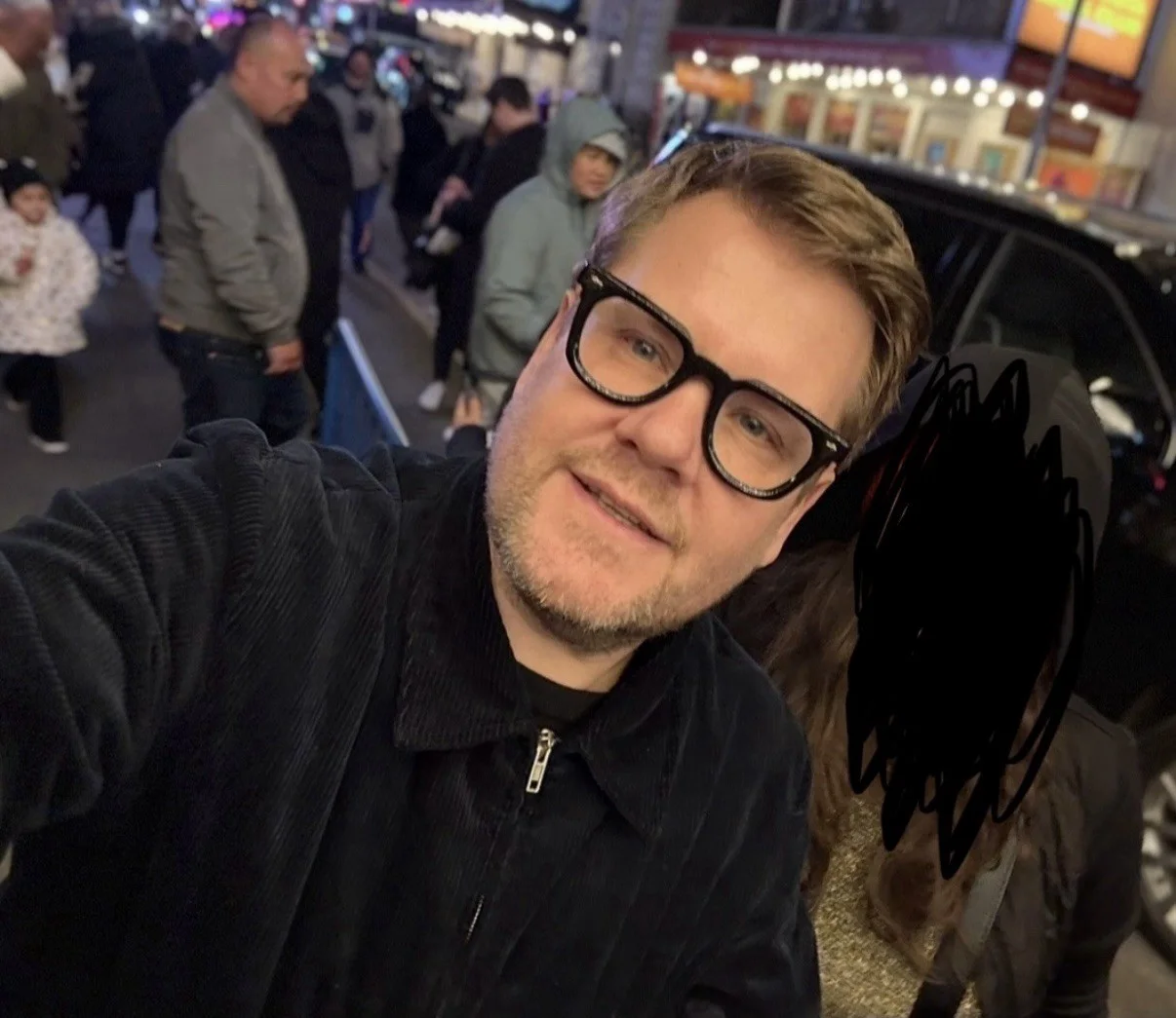 James Corden Art Signed Playbill Insert 9x4 PROOF, image 3
