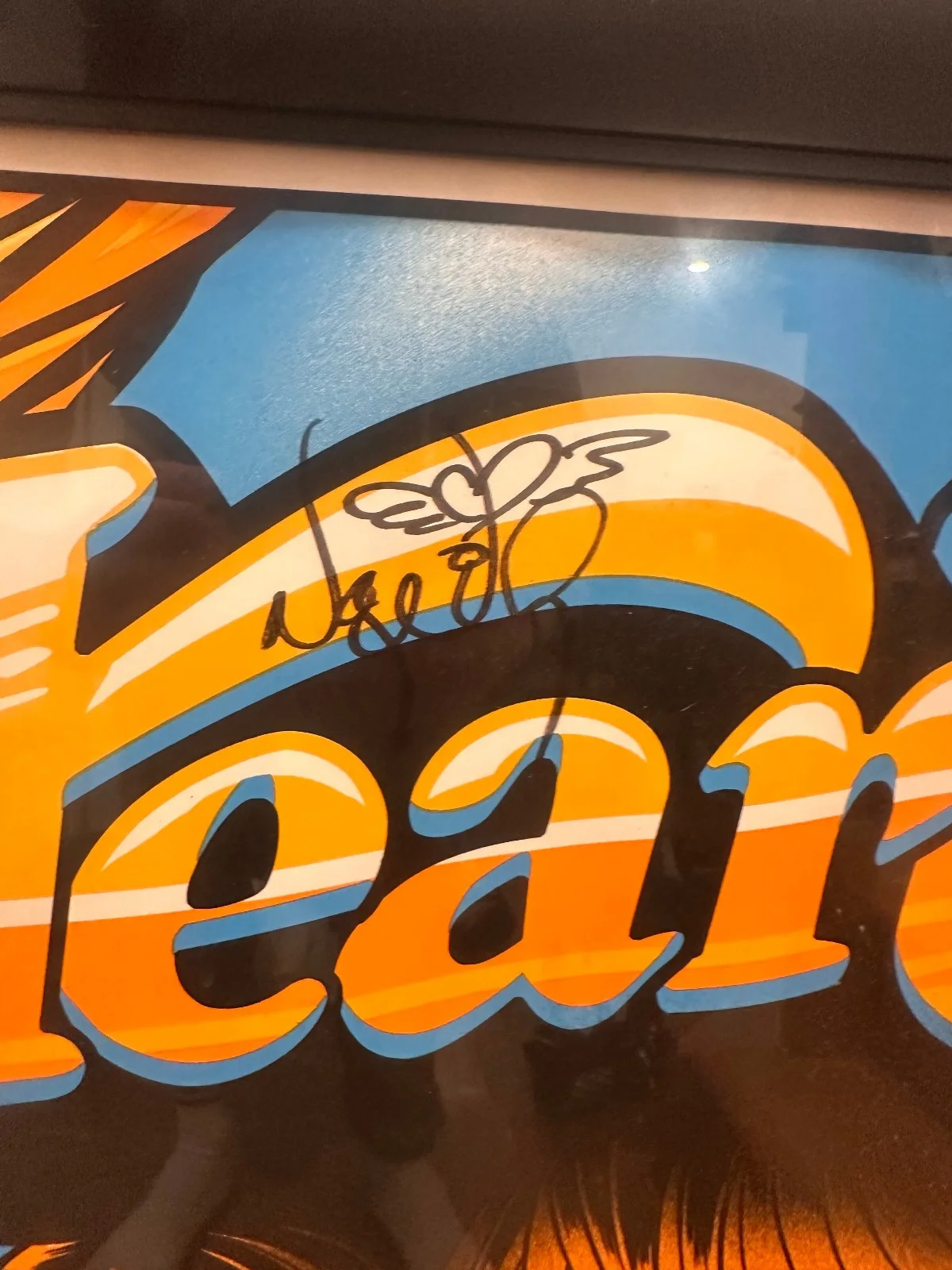 HEART SIGNED 2013 CANADA TOUR POSTER ANN & NANCY WILSON 24x36 #'d 169/270, image 3
