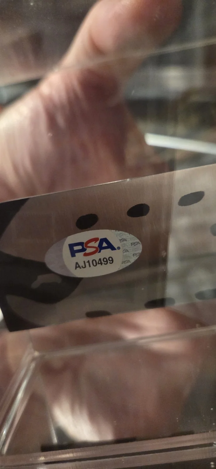 Ted White — Ted White Autographed Signed Custom Display Friday The 13th PSA COA Jason 4 Vorh, image 4
