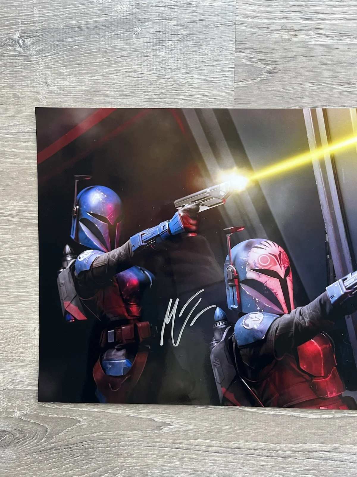 Mercedes Varnado — Mercedes Varnado Signed METALLIC 11x17 Photo JSA COA Mandalorian Star Wars, image 3