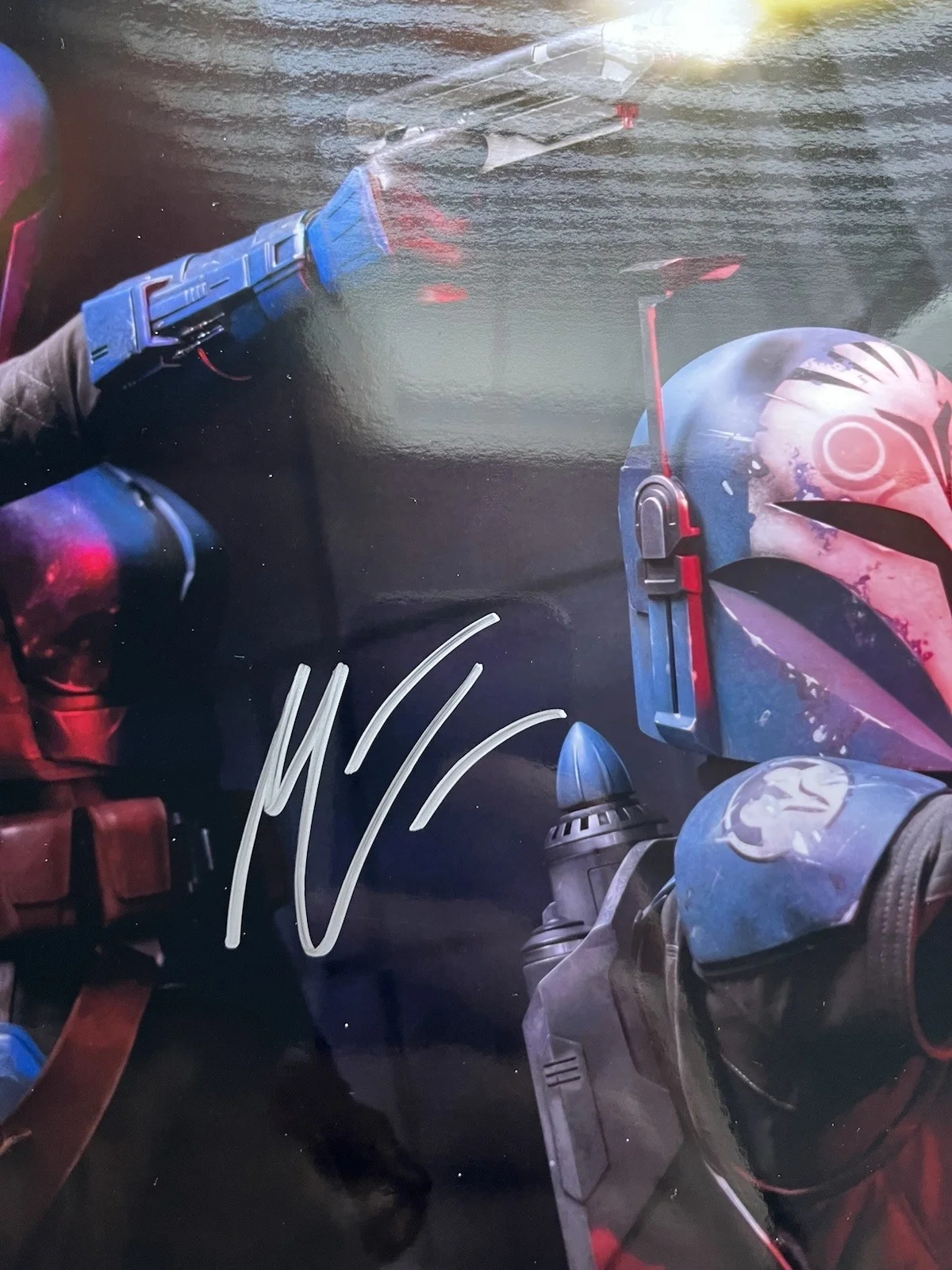 Mercedes Varnado — Mercedes Varnado Signed METALLIC 11x17 Photo JSA COA Mandalorian Star Wars, image 5