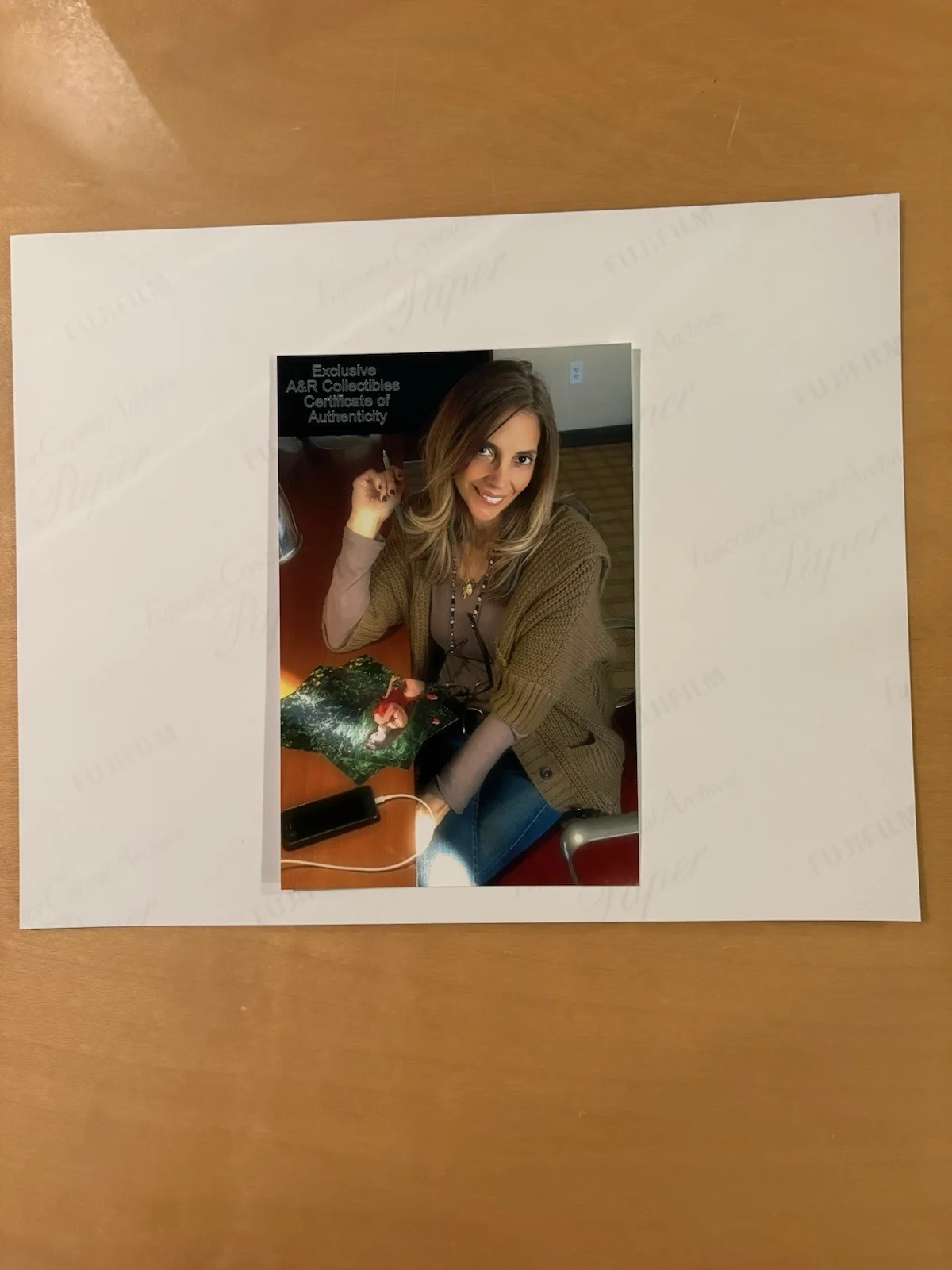 Nicolette Scorcese — “Christmas Vacation” Nicolette Scorsese Signed 8x10 Photo - COA - Inscription, изображение 3