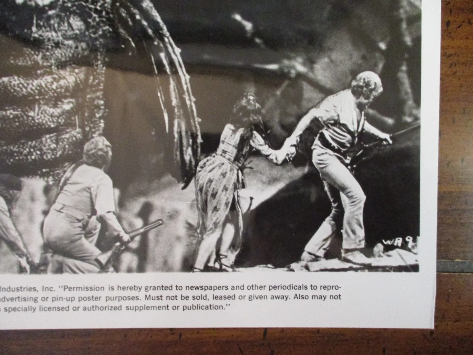 Peter Gilmore/Lea Brodie/Doug McClure(WARLORDS OF ATLANTIS)1978 B&W 10 x 8 Photo, изображение 2