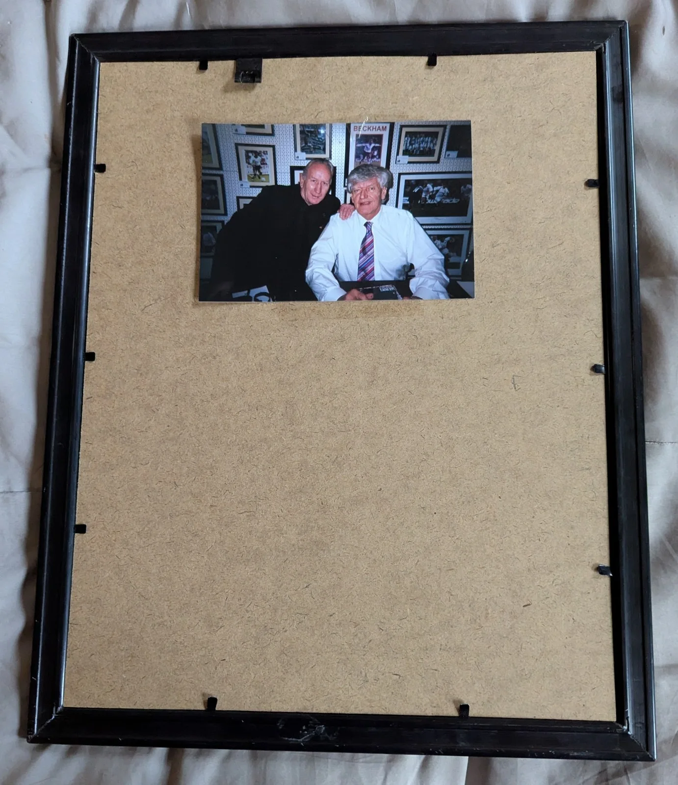 Framed 32cm x 39cm , autographed Signed photo actor David Prowse as Darth Vader, изображение 5