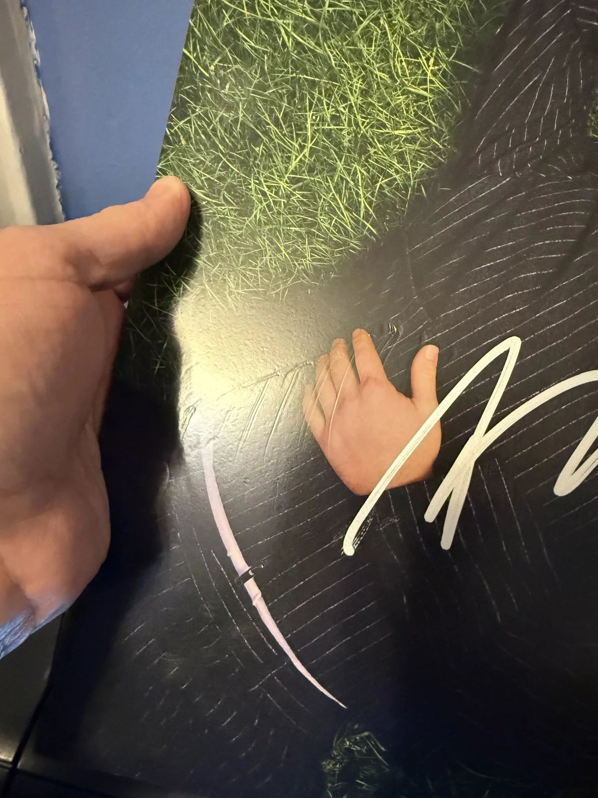 Alex Warren signed You'll Be Alright Kid 12" lp album COLOR VINYL, изображение 4