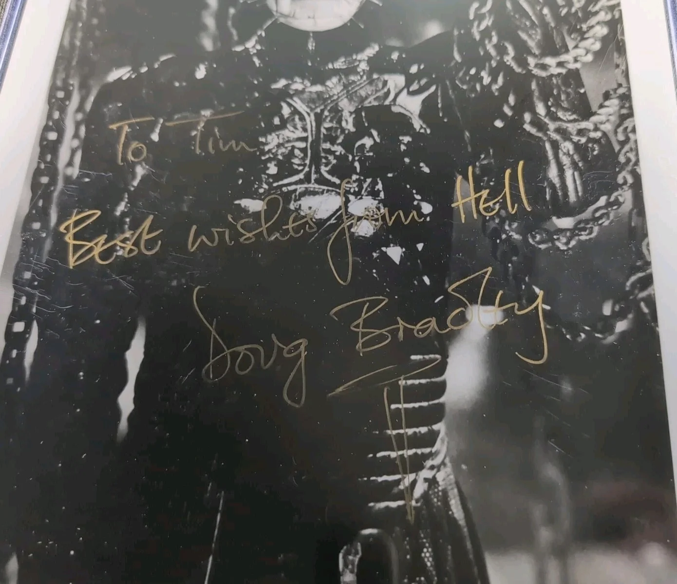 Doug Bradley — Doug Bradley Hand Signed Autographed 8x10 Photo Pinhead Hellraiser, image 2