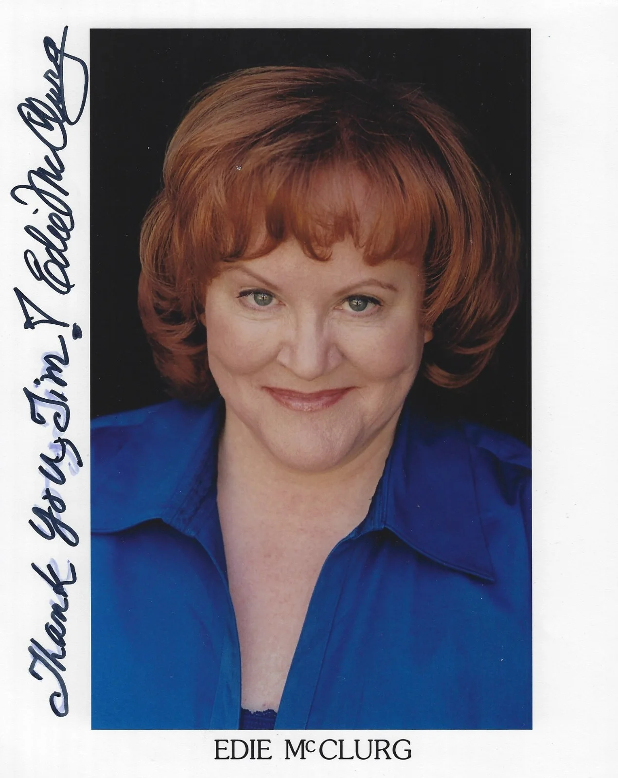 Edie McClurg — Edie McClurg Autographed Signed 8x10 Photo - Small Wonder - Hogan Family - w/COA