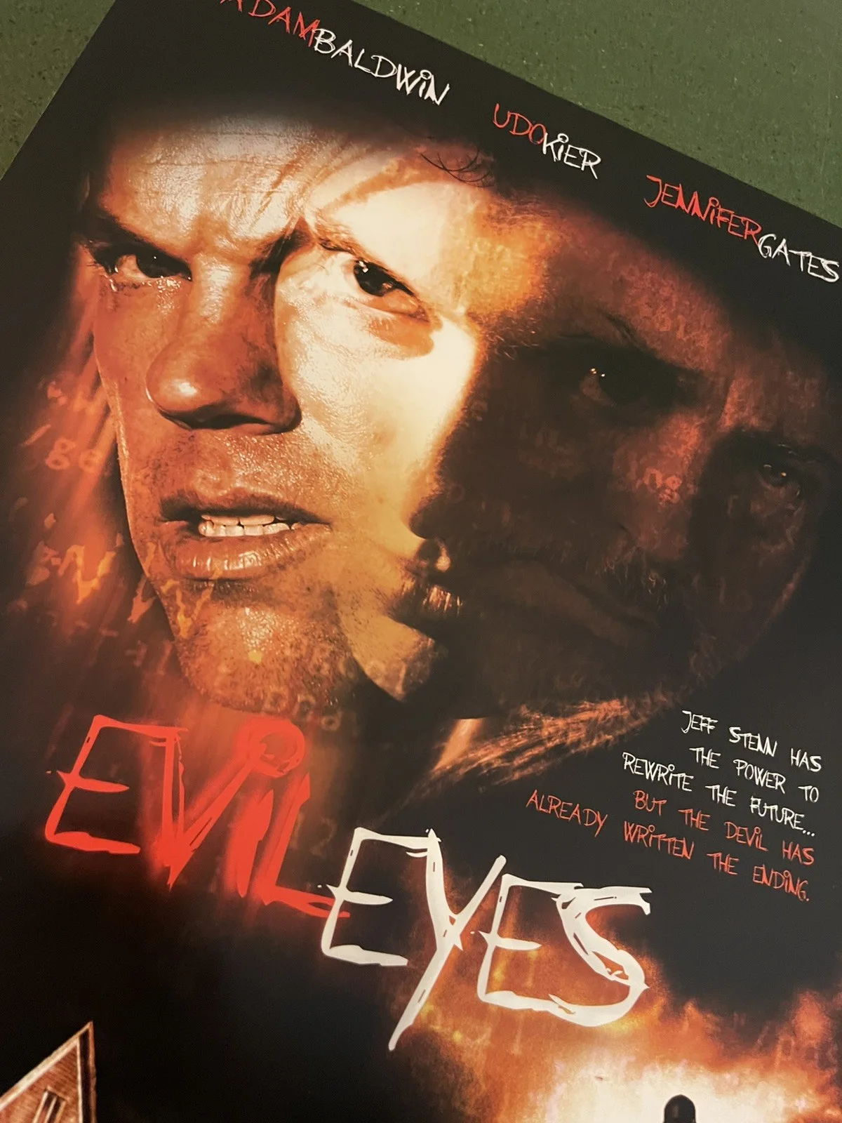 Evil eyes 2004 Original Horror Movie Promo Poster - A2 - RARE, изображение 2