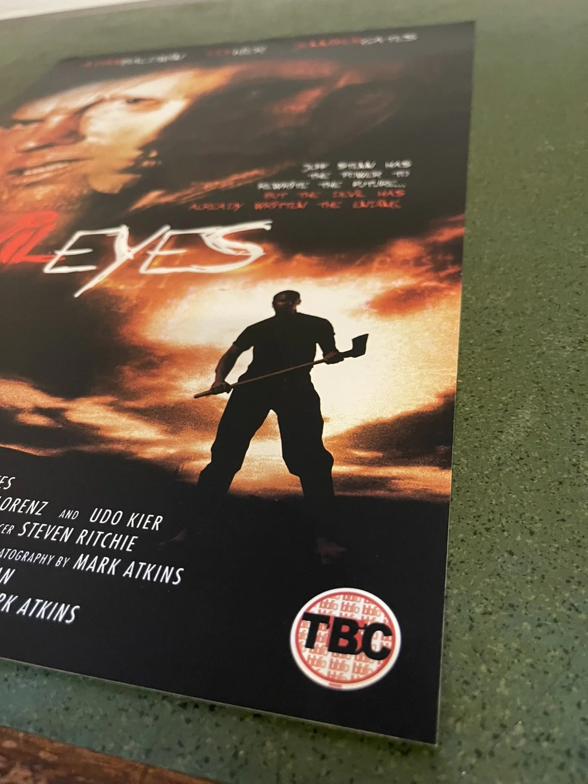 Evil eyes 2004 Original Horror Movie Promo Poster - A2 - RARE, изображение 4