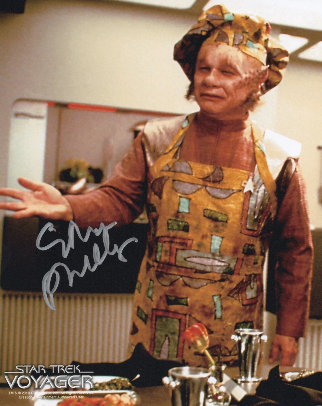 Ethan Phillips — Ethan Phillips Autographed Photo 8x10 COA Star Trek Voyager Neelix