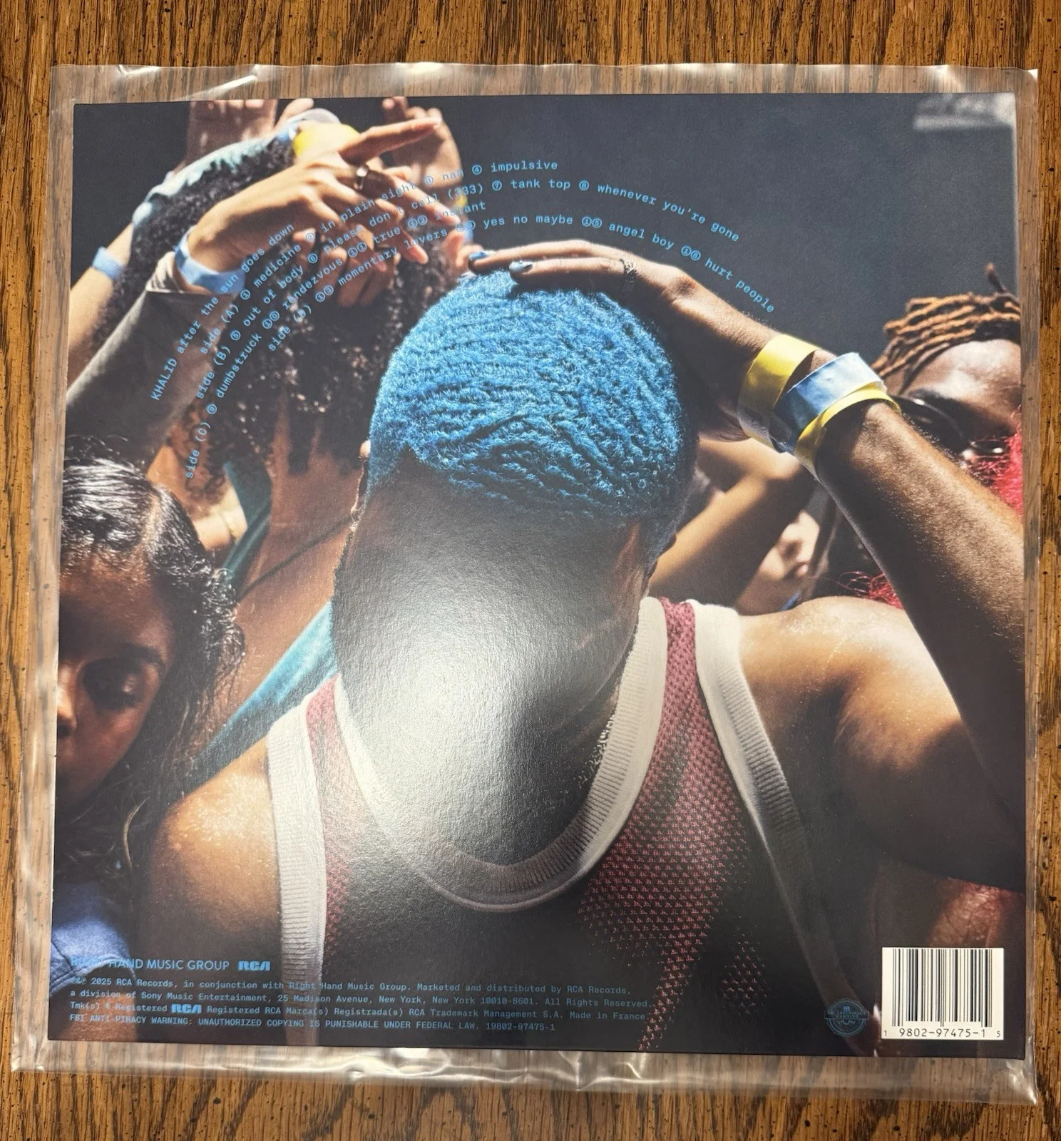 Hand Signed After The Sun Goes Down Vinyl Khalid “To Stephanie”, image 4
