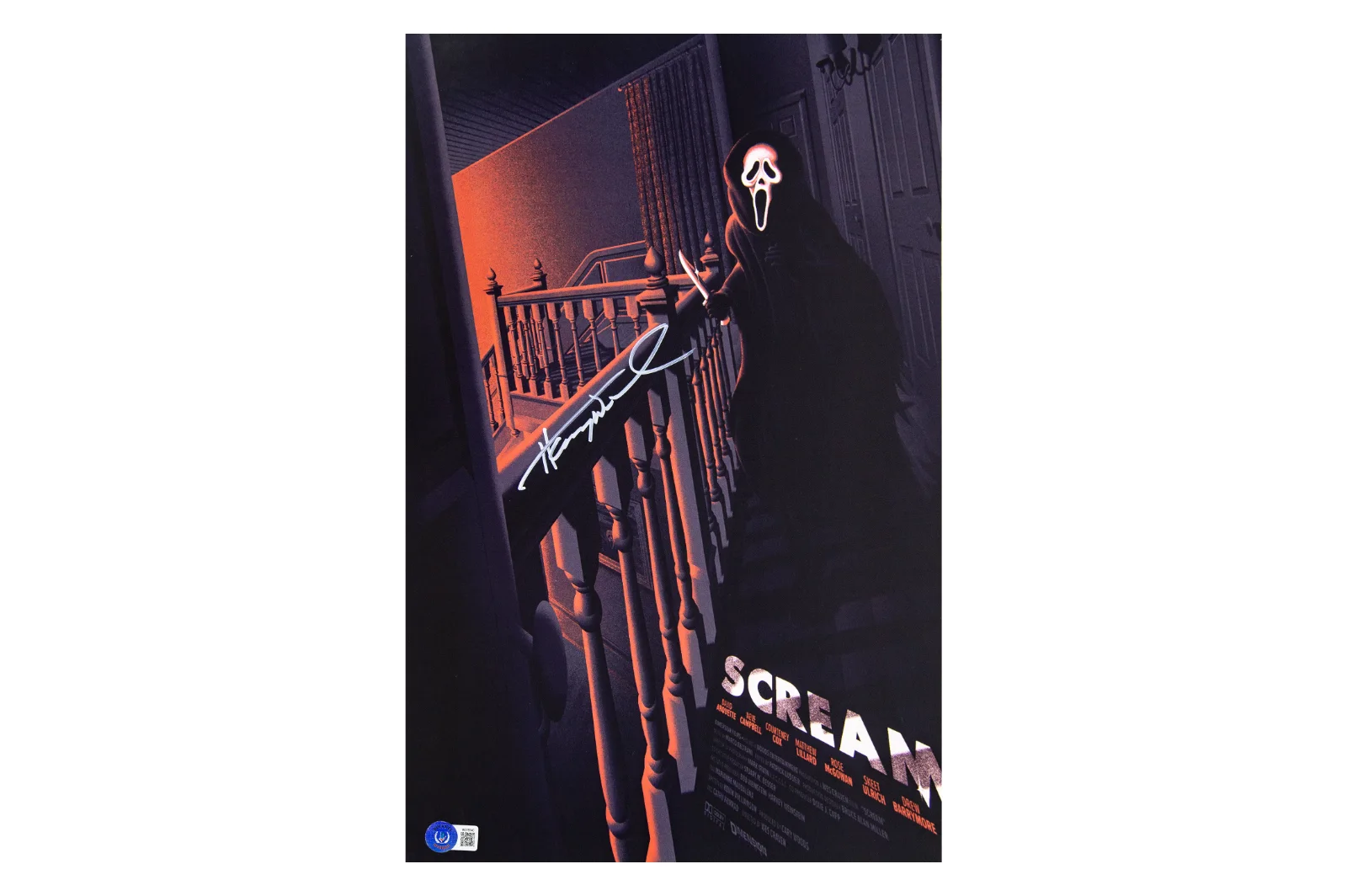 Websites — Henry Winkler Autographed 11x17 'Scream' Poster (Beckett - BAS)