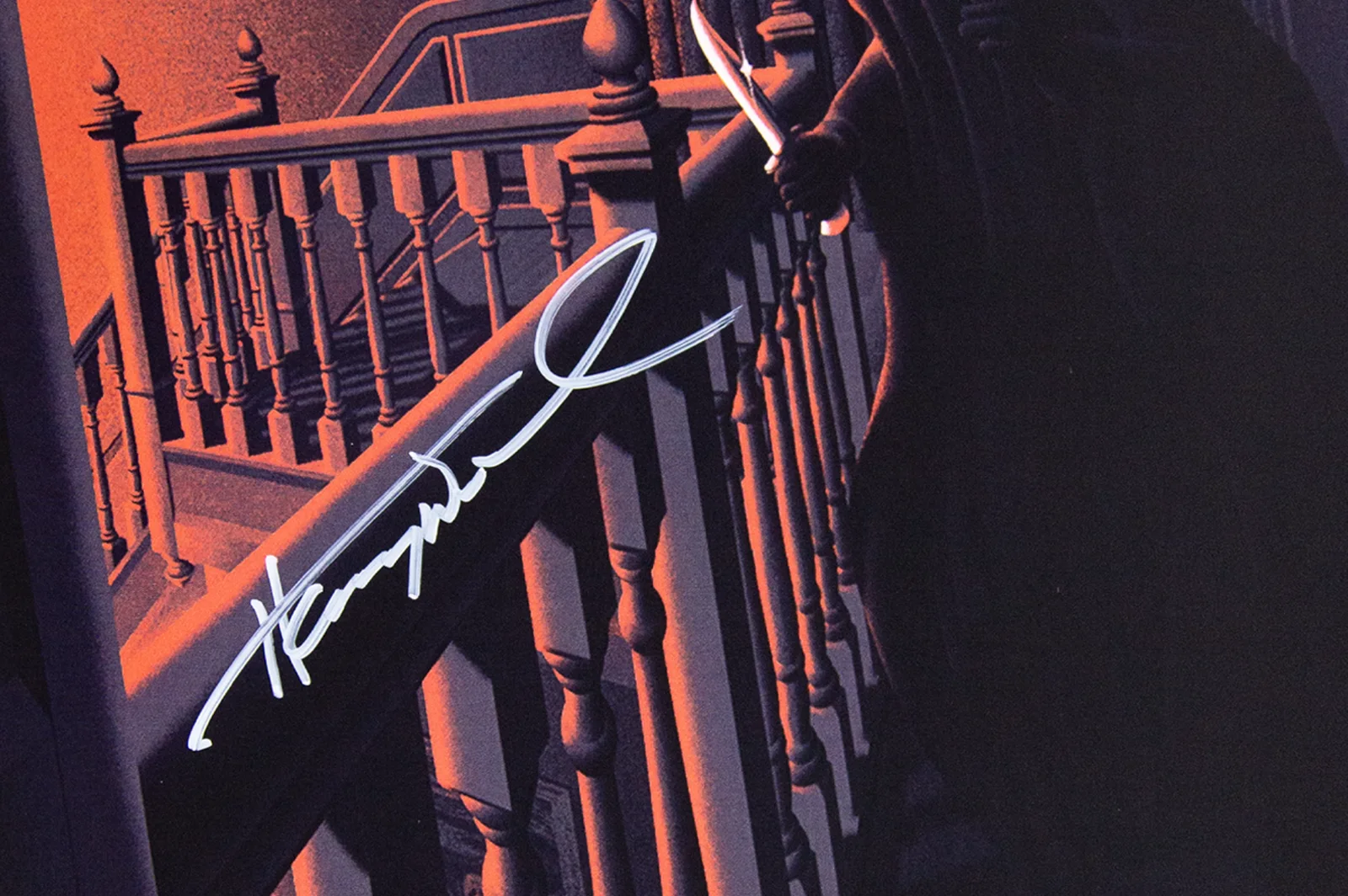 Websites — Henry Winkler Autographed 11x17 'Scream' Poster (Beckett - BAS), изображение 2