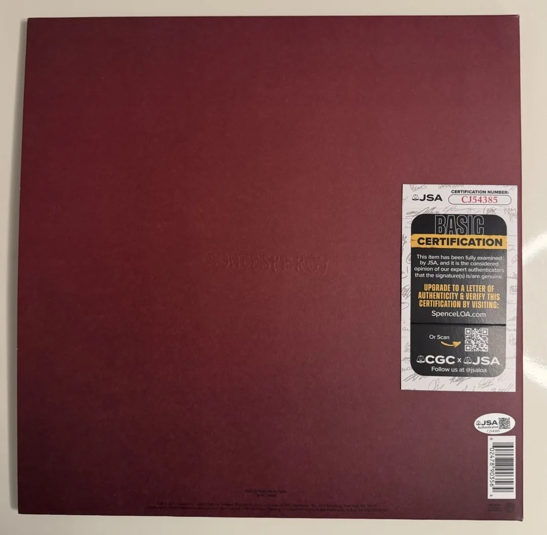Daniel Caesar Autographed Son Of Spergy Vinyl JSA COA, image 2