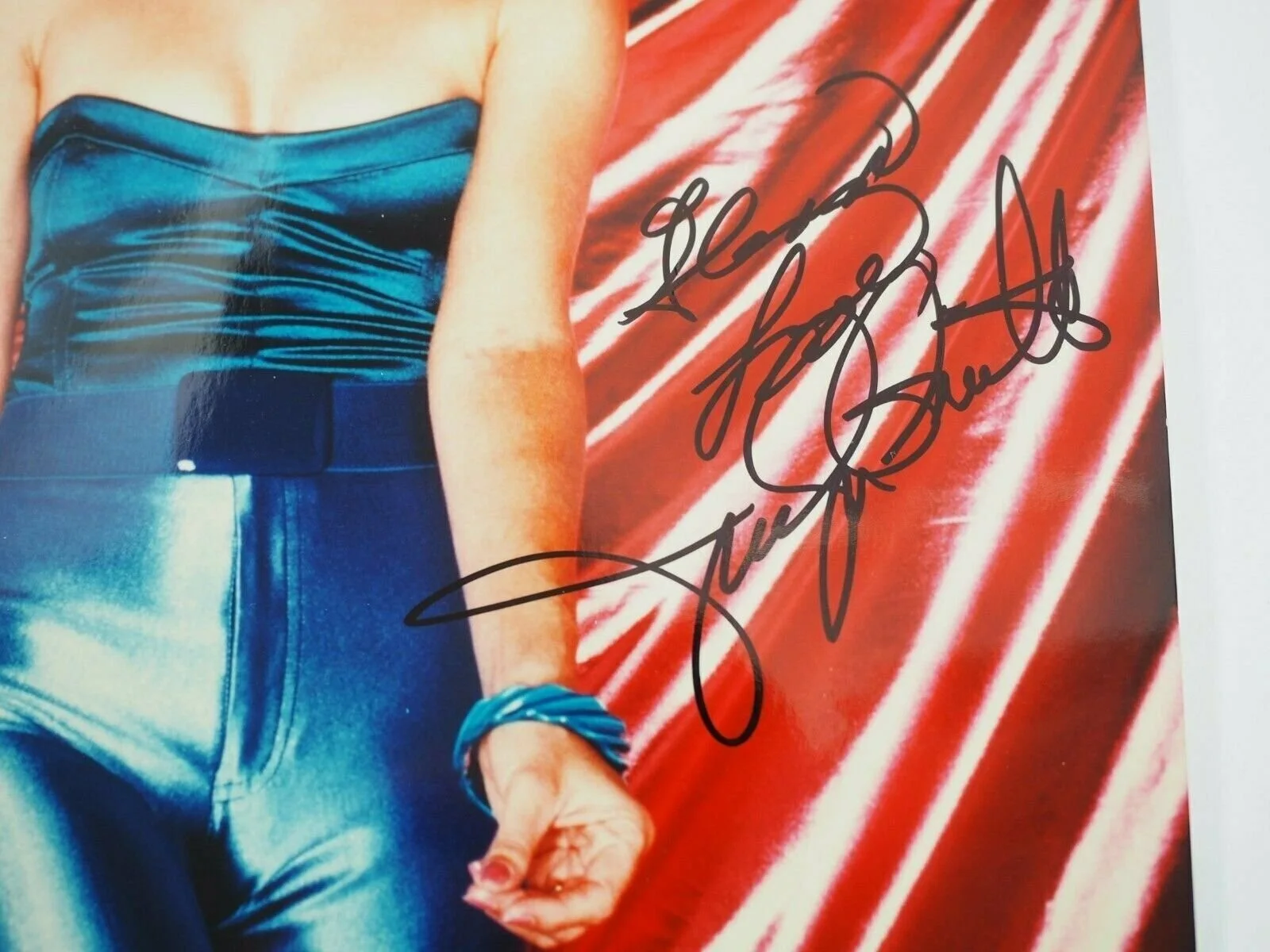 Vintage Jaclyn Smith printed autographed Color 8 x 10 Photo, изображение 5