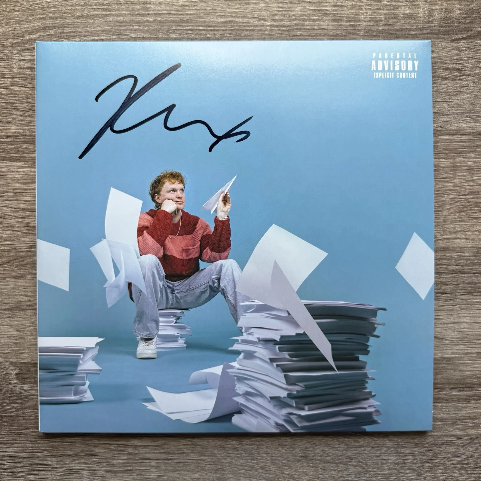 Knox Morris Autographed Going Going Gone Vinyl Record 2LP White Signed JSA, image 2
