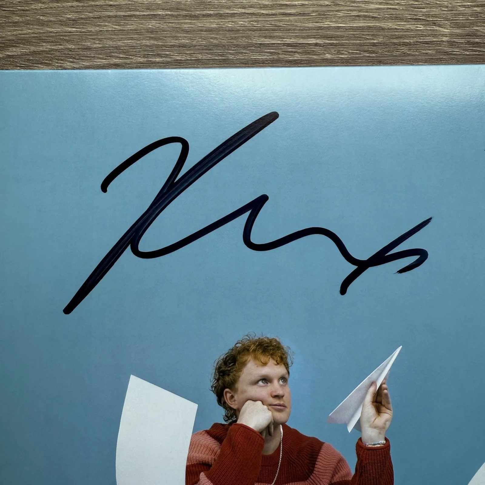 Knox Morris Autographed Going Going Gone Vinyl Record 2LP White Signed JSA, image 3