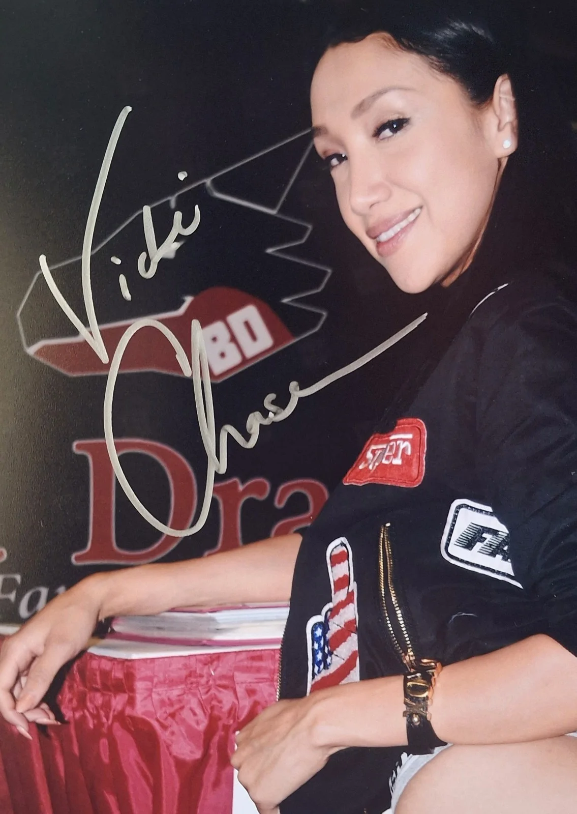 Vicki Chase Signed 8x12" Original PHOTO #2 - Luscious, image 2