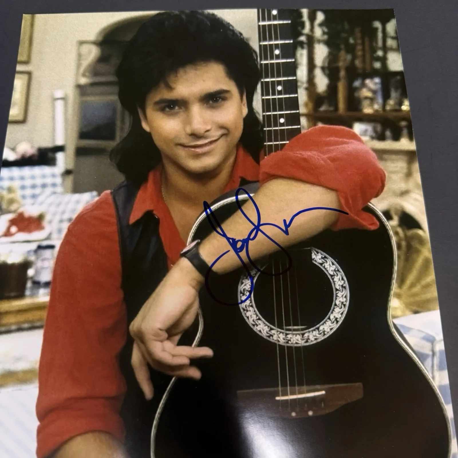John Stamos — John Stamos Signed Full House 8x10 Photo Autographed Beach Boys Guitar JSA COA, image 2