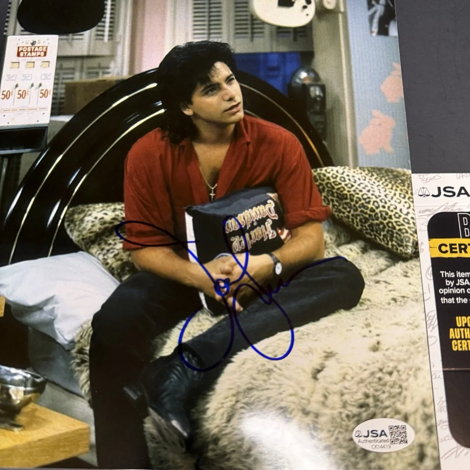 John Stamos — John Stamos Signed Full House 8x10 Photo Autographed Beach Boys Guitar JSA COA, image 2