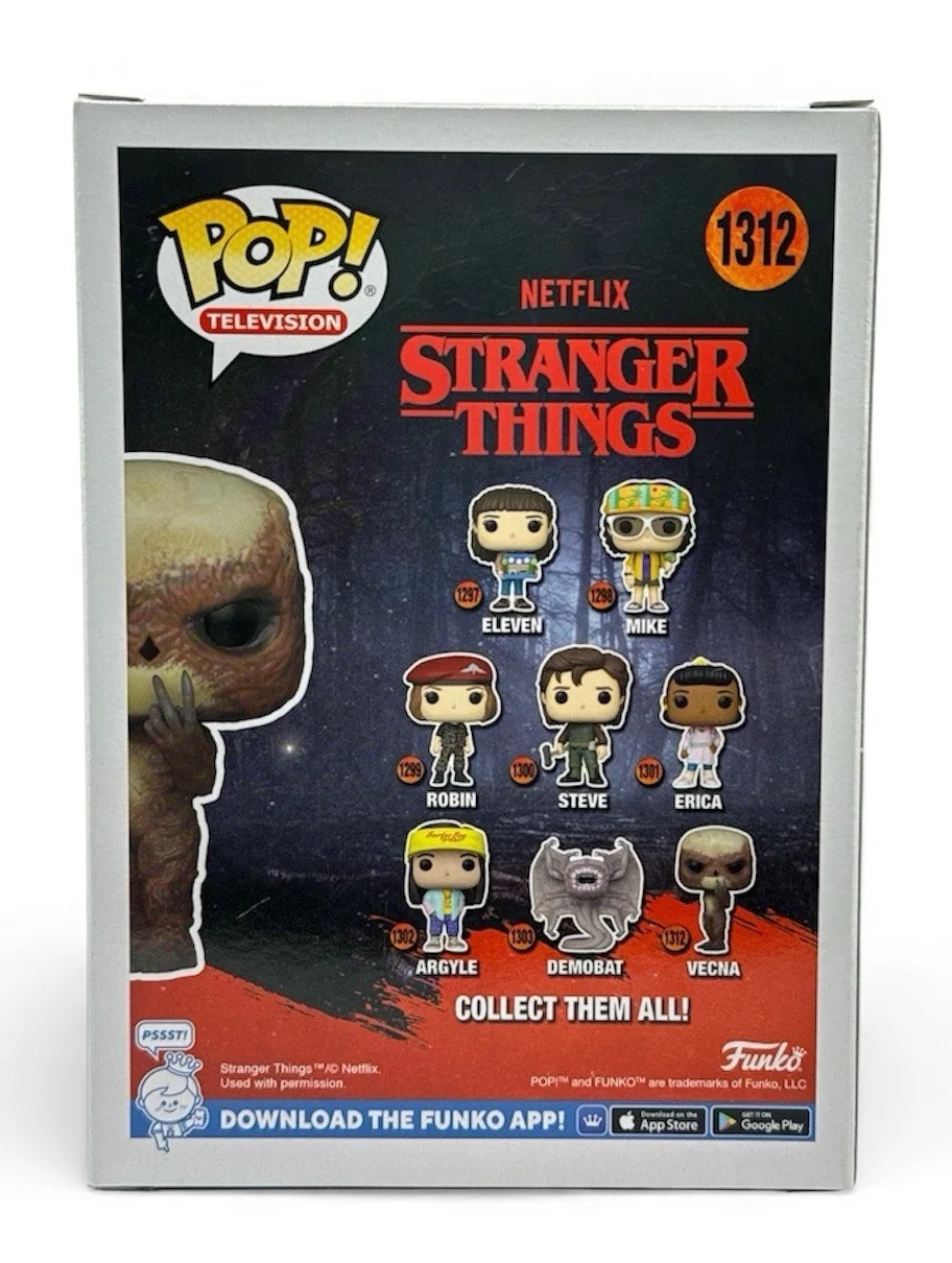 Matt Duffer, Ross Duffer — Matt & Ross Duffer Brothers Autograph Signed Vecna Funko Pop with Beckett COA, изображение 2