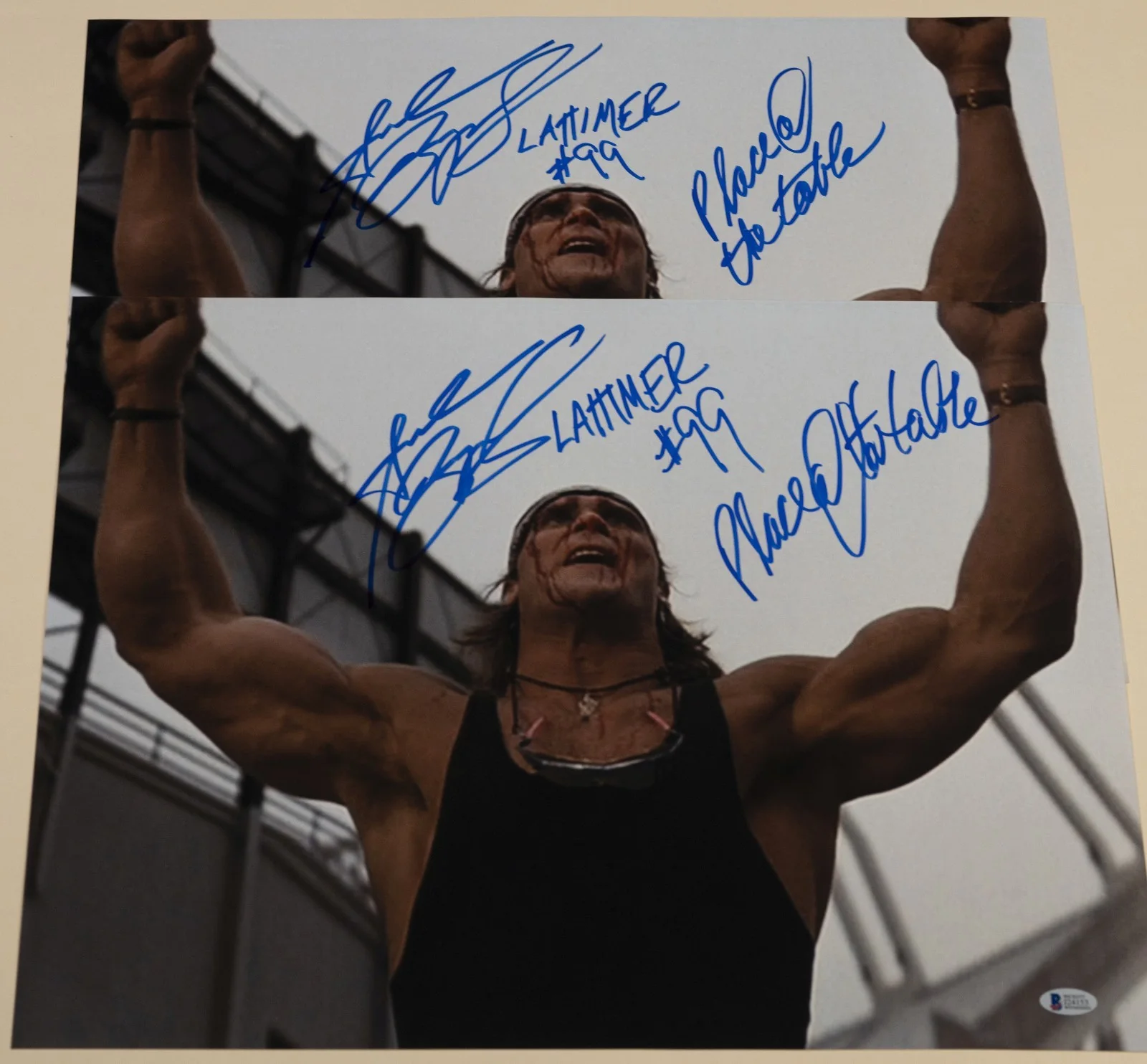 Andrew Bryniarski — Andrew Bryniarski Signed 16x20 Photo BAS COA The Program 1993 Movie Picture Auto, изображение 3