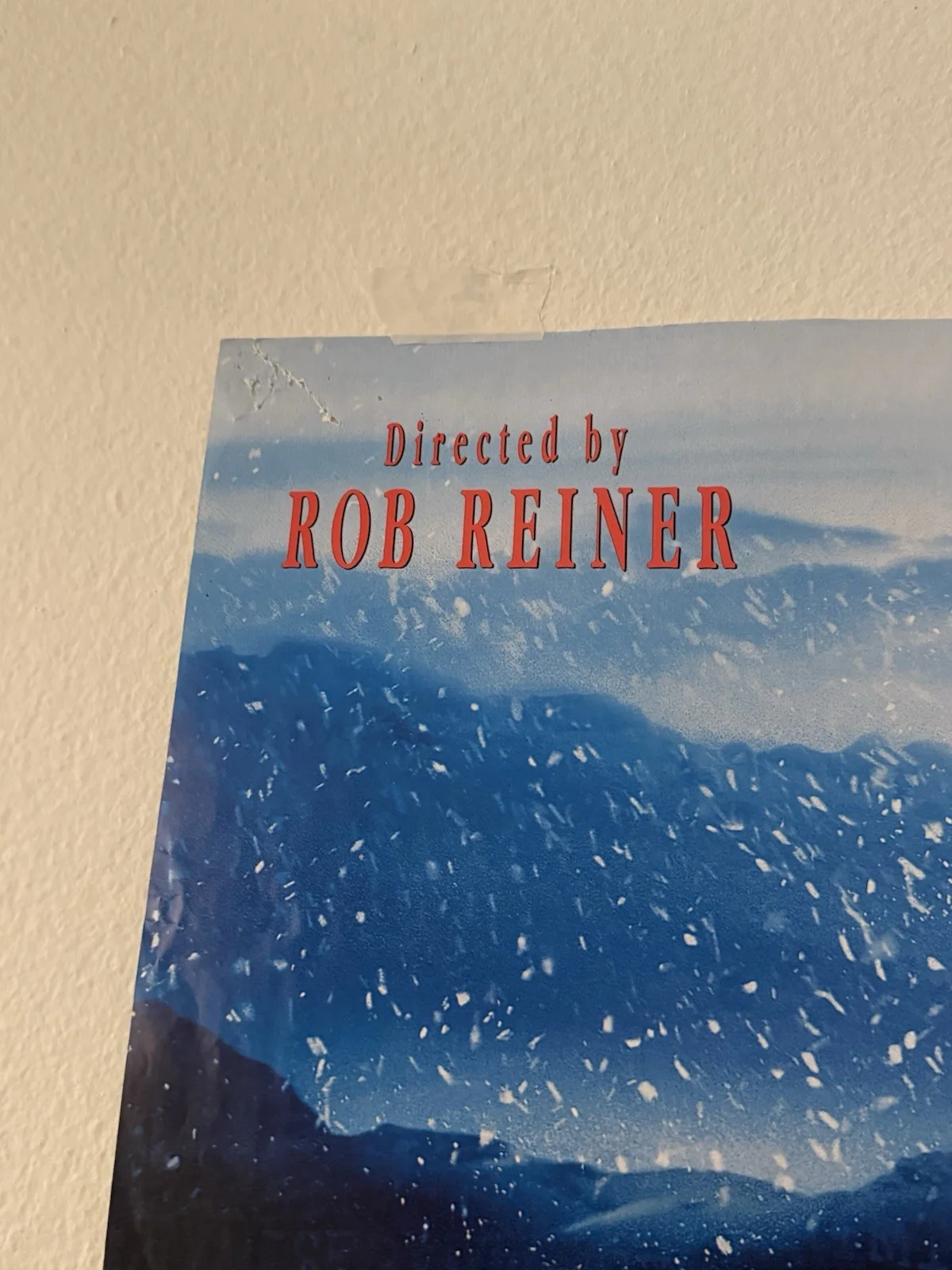 Misery Original Movie Poster Signed By Director Rob Reiner SWAU COA Rare 27x40, изображение 2
