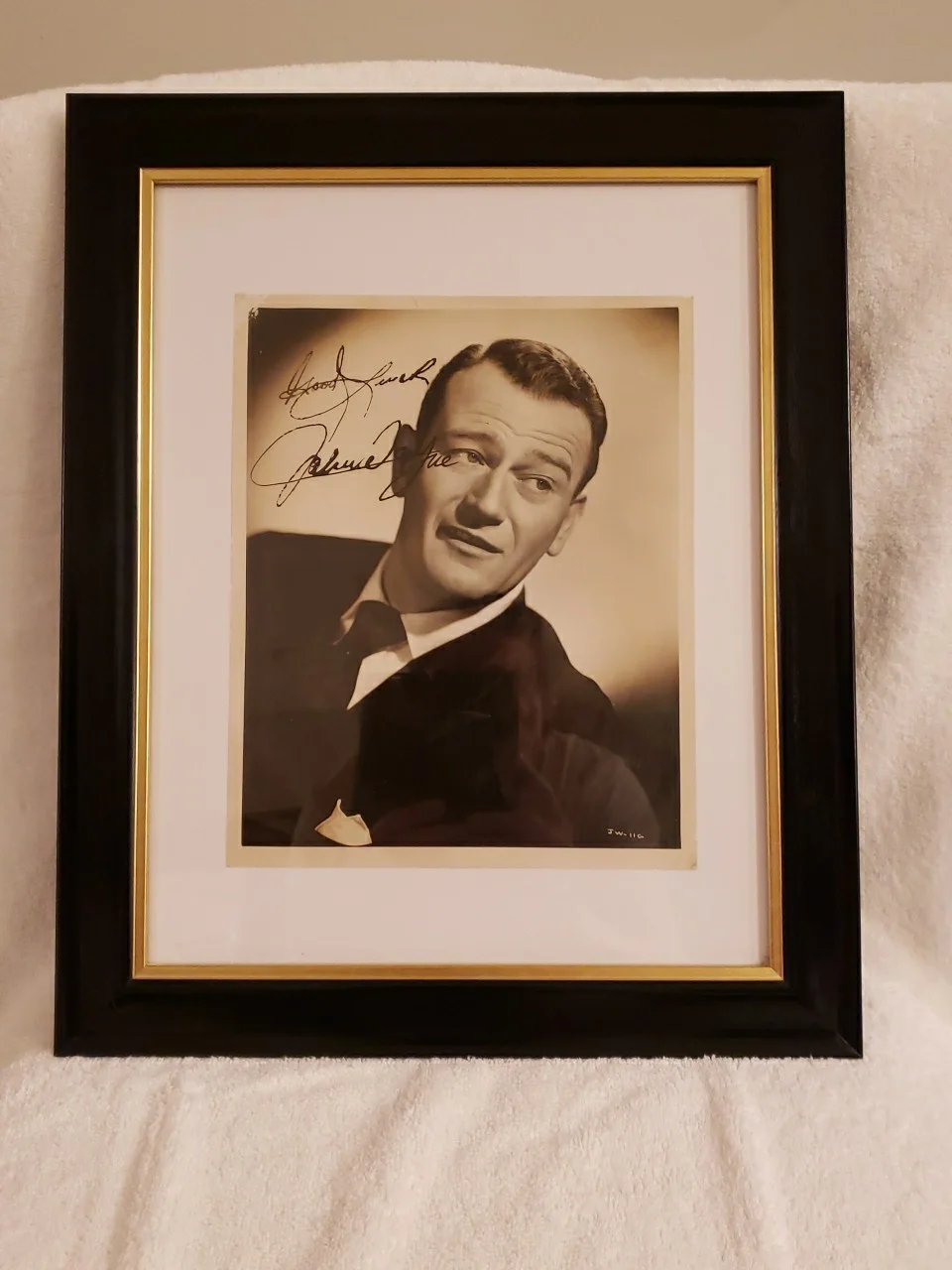 JOHN WAYNE - Authentic Signature Autographed Photo, image 2