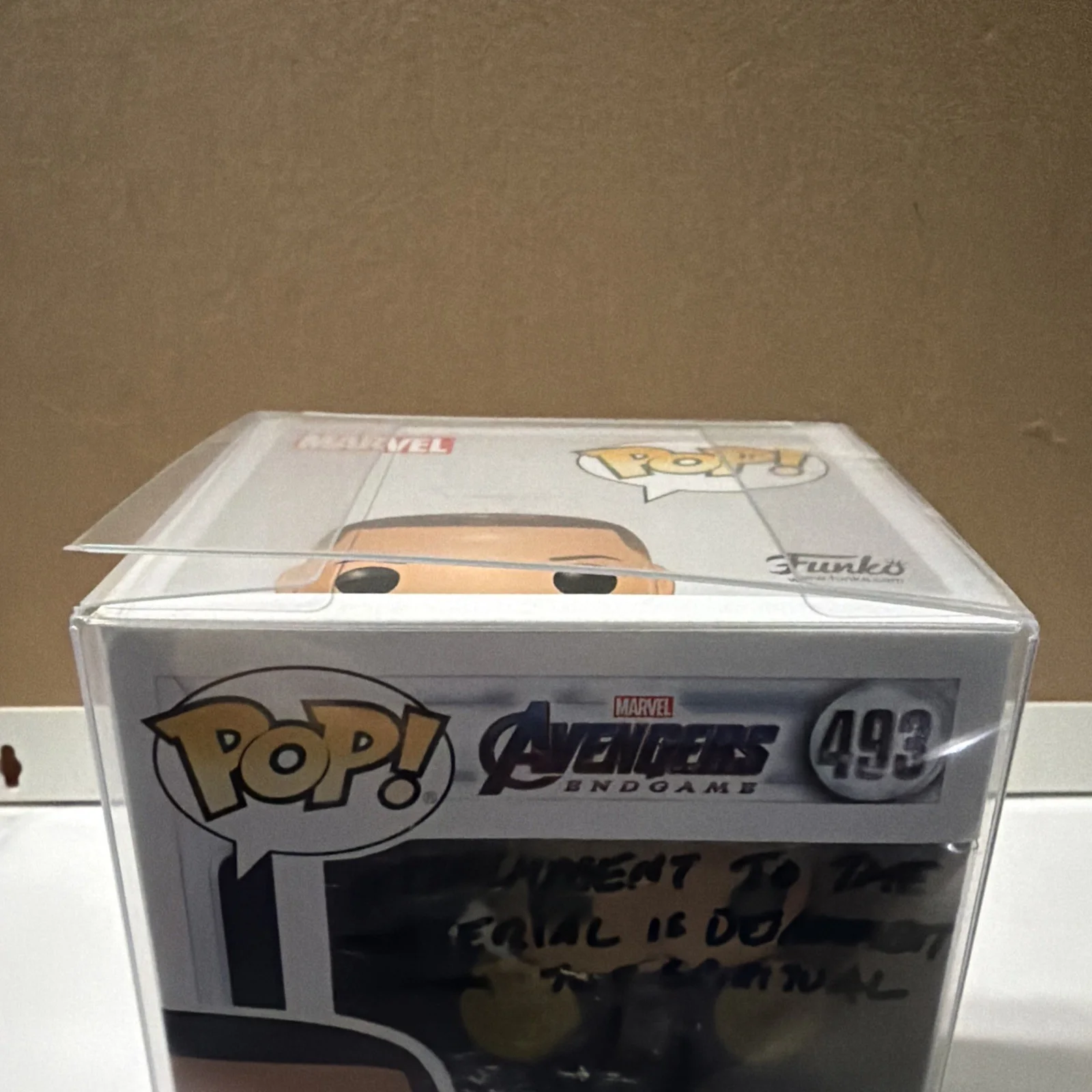 Benedict Wong Signed Autographed Avengers Endgame Funko Pop 493 JSA CO, изображение 5