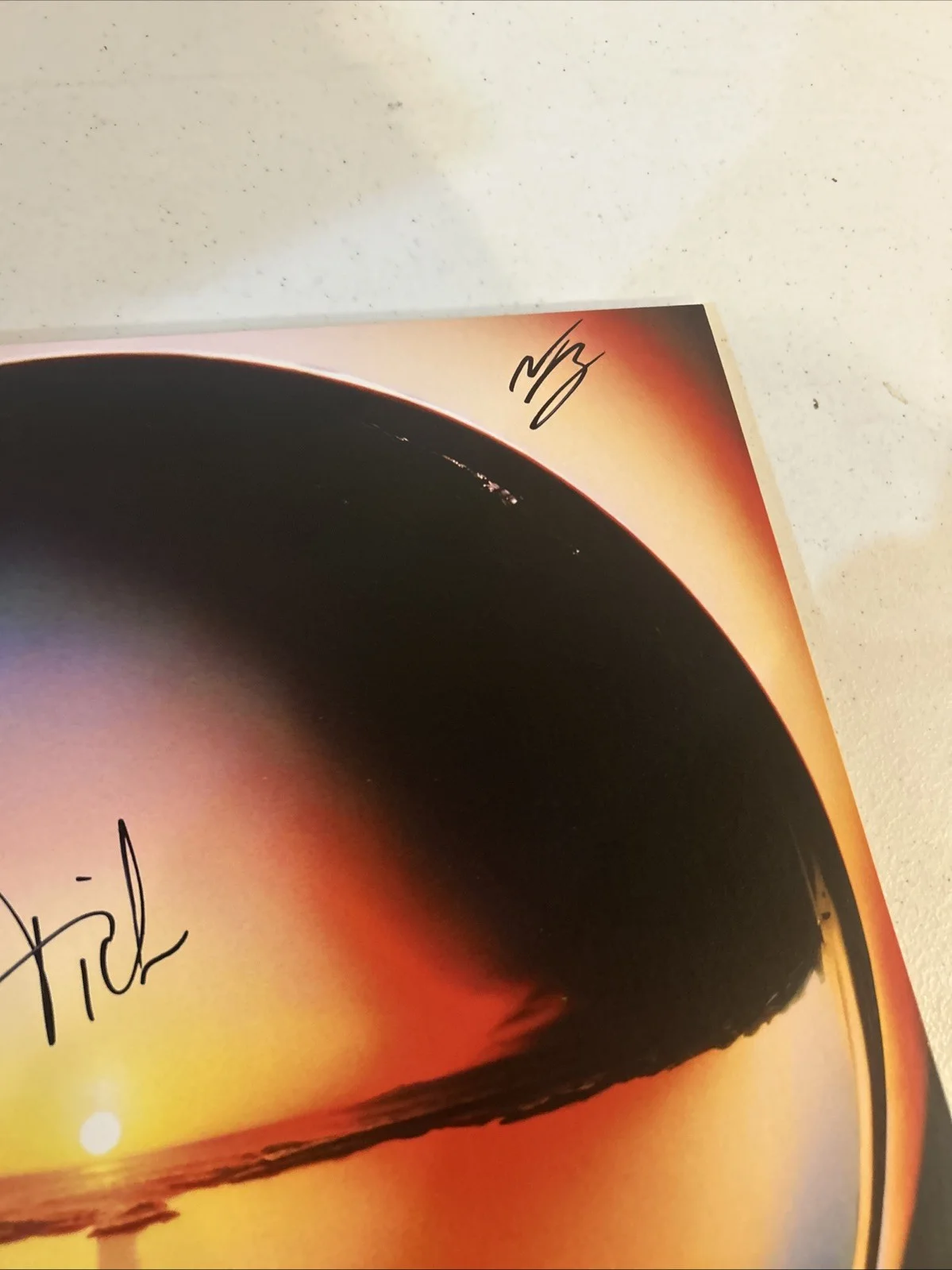 CAGE THE ELEPHANT SIGNED AUTOGRAPH VINYL ALBUM ACOA NEON PILL RECORD LP, image 5