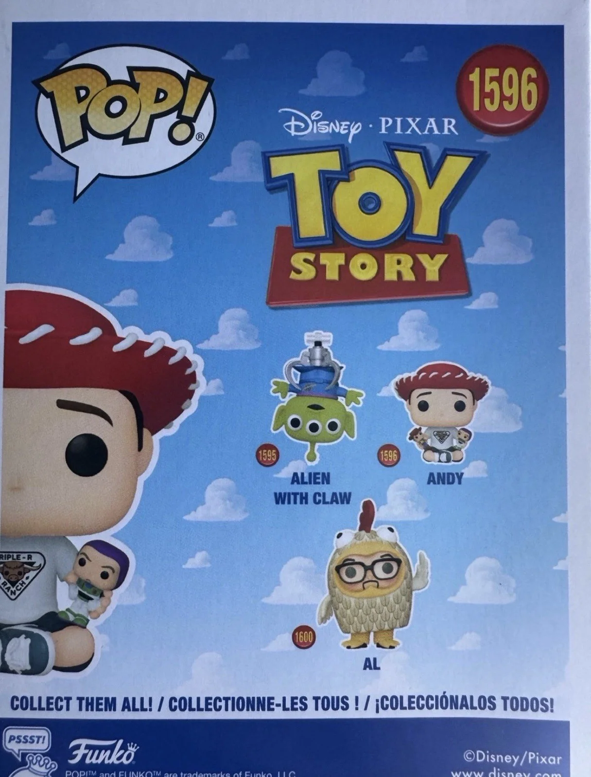 Toy Story Andy SIGNED Funko Pop, image 2