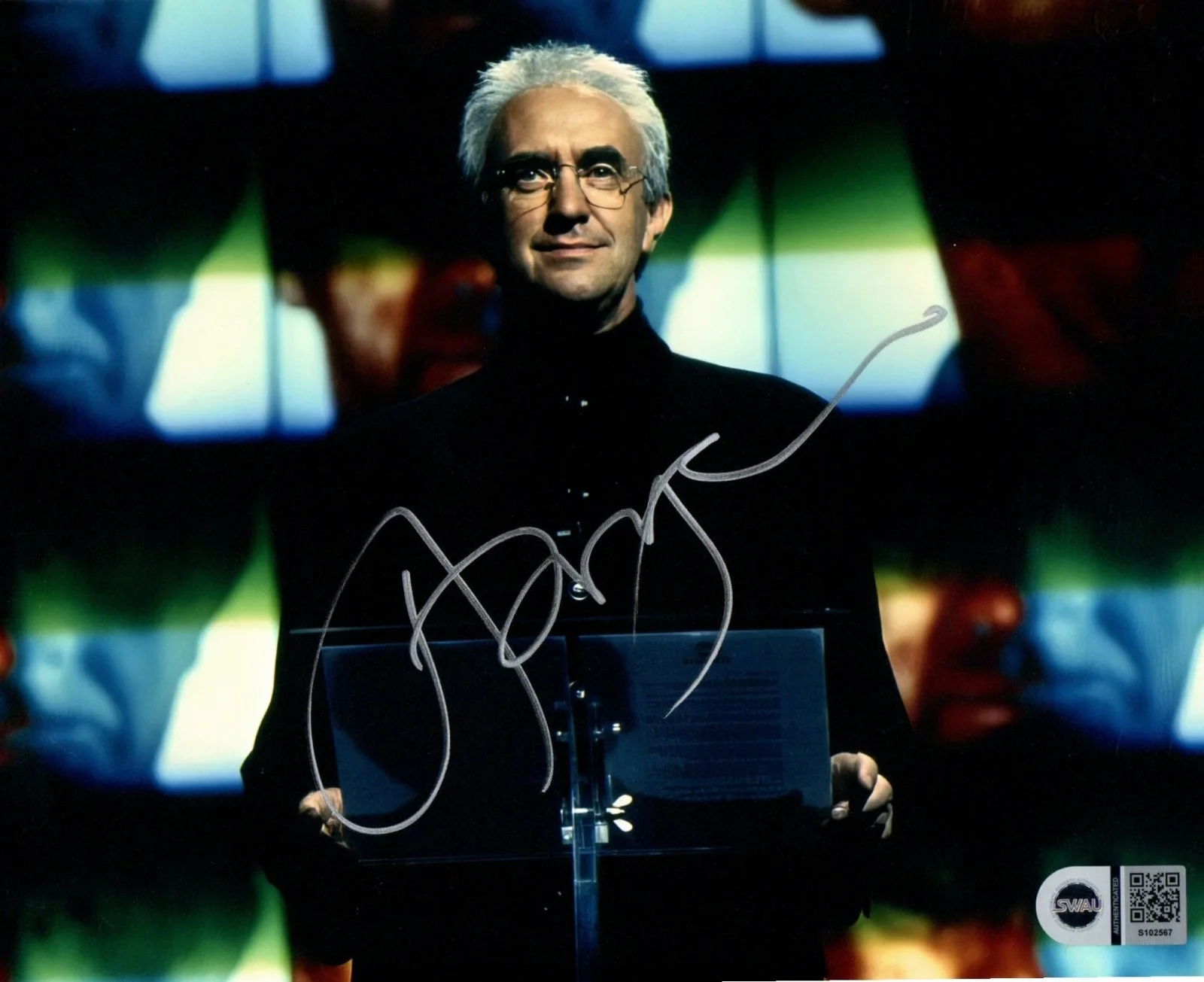jonathan pryce — Jonathan Pryce Signed 8x10 Photo 007 Tomorrpw Never Dies SWAU