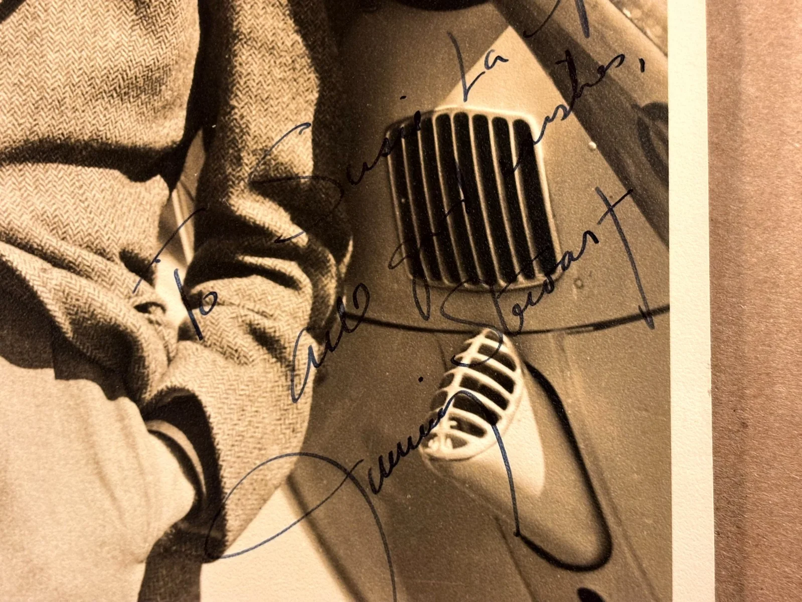 James Stewart Very Rare Very Early Autographed 8/10 Photo 30s Mr. Smith Pilot, изображение 5