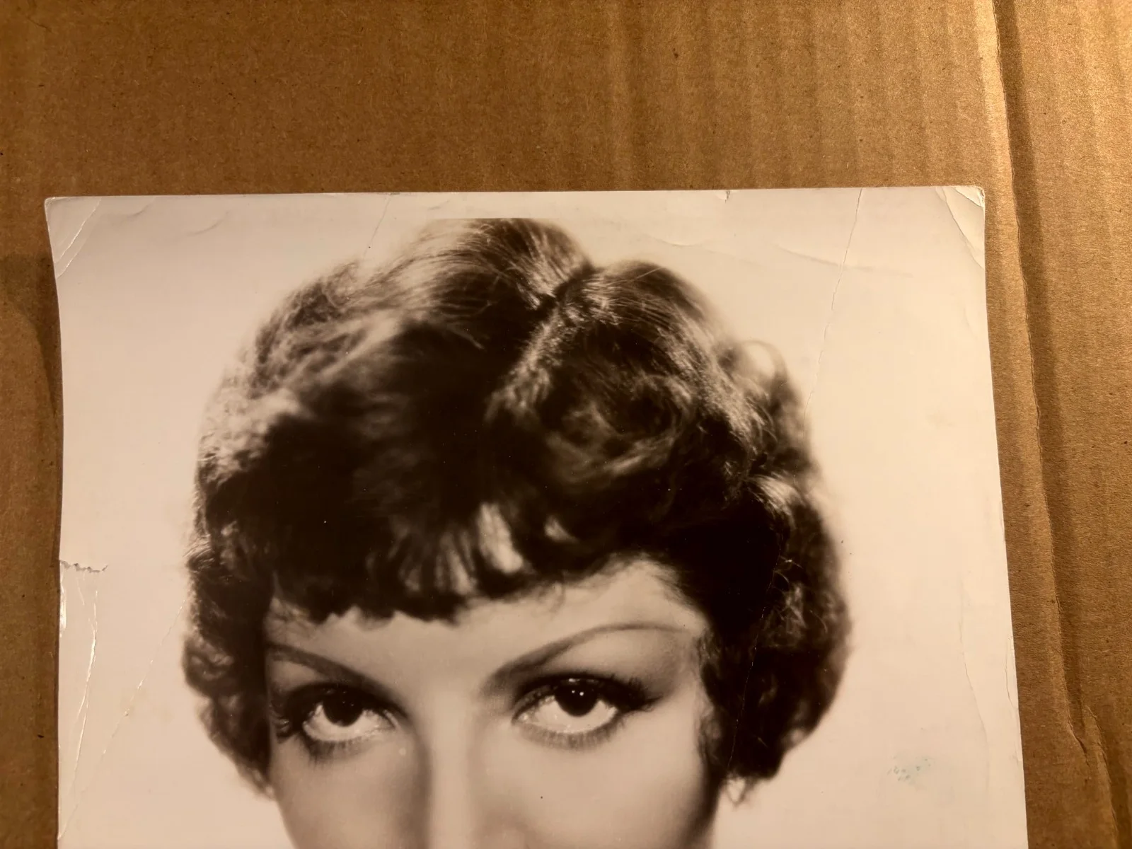 Claudette Colbert Rare Very Early Autographed 8/10 Photo '34 It HappenedOneNight, image 2