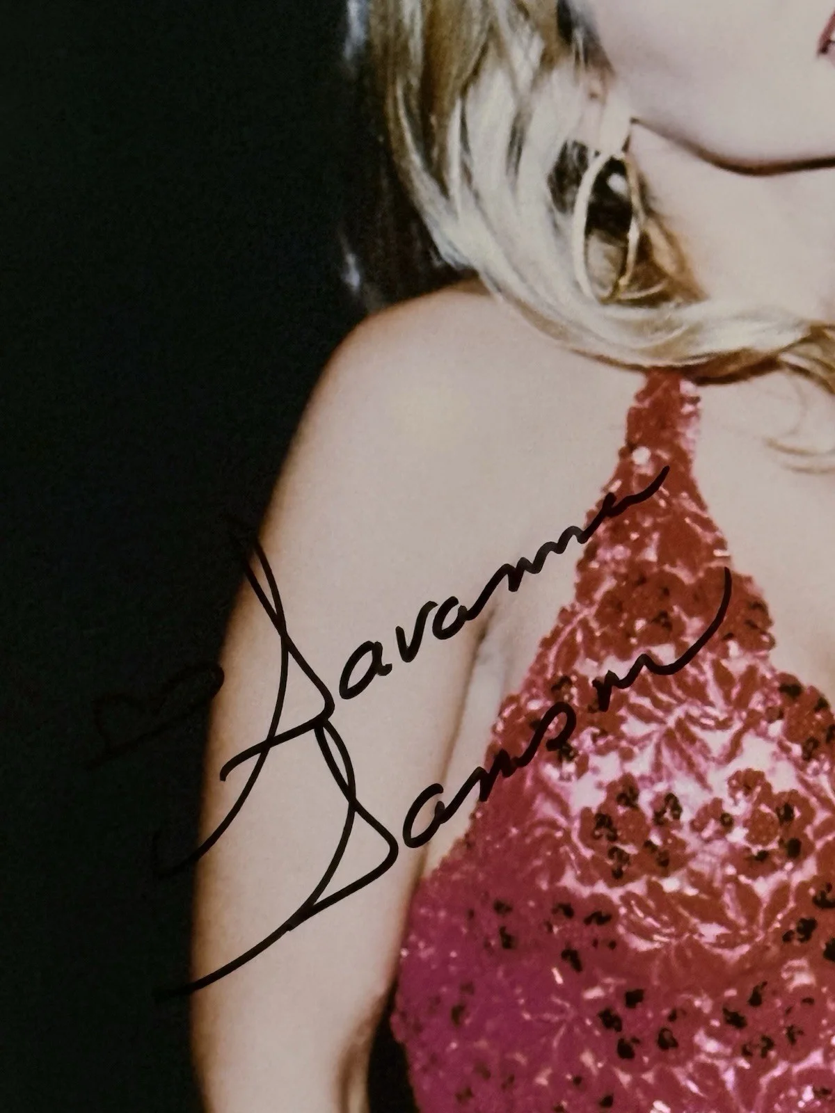 Savanna Samson 🔥Adult STAR SIGNED 8X10 Candid PHOTO AUTOGRAPH Sexy Blonde AVN, изображение 2