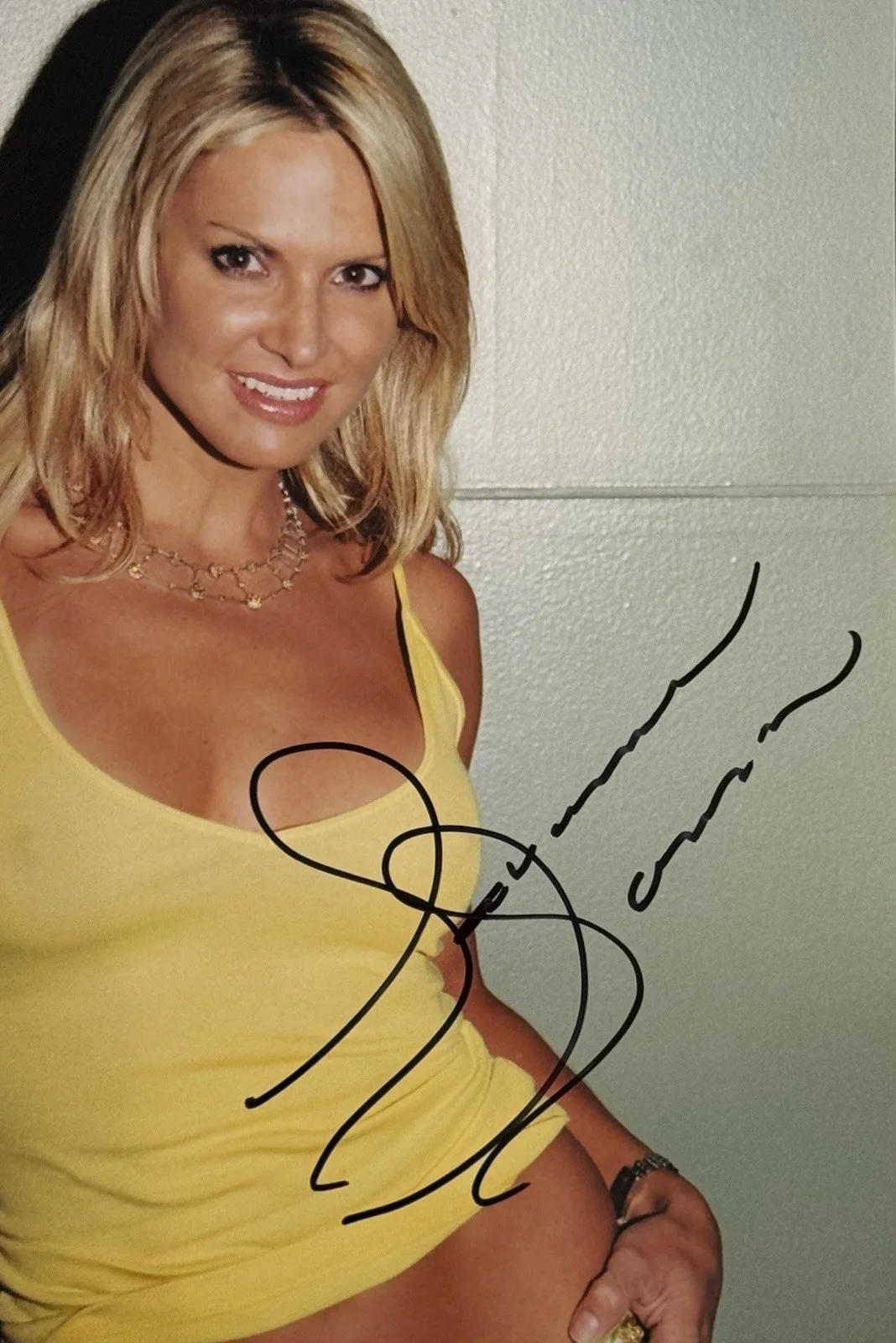 Savanna Samson 🔥Adult STAR SIGNED 8X10 Candid PHOTO AUTOGRAPH Sexy Blonde AVN, изображение 2