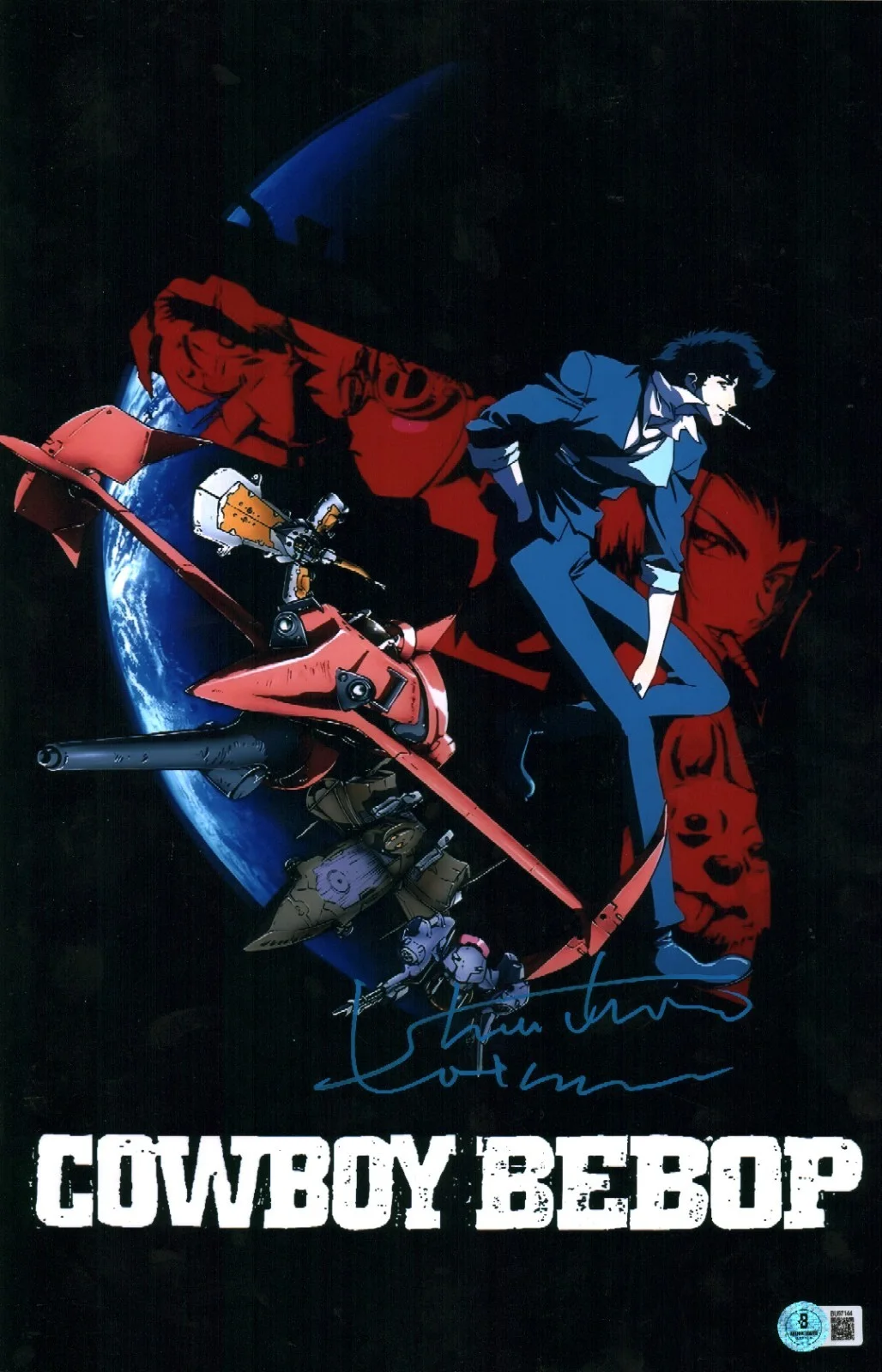 shin'ichiro watanabe — Shinichiro Watanabe Signed Cowboy Bebop Creator Japanese Legend 11x17 Photo COA