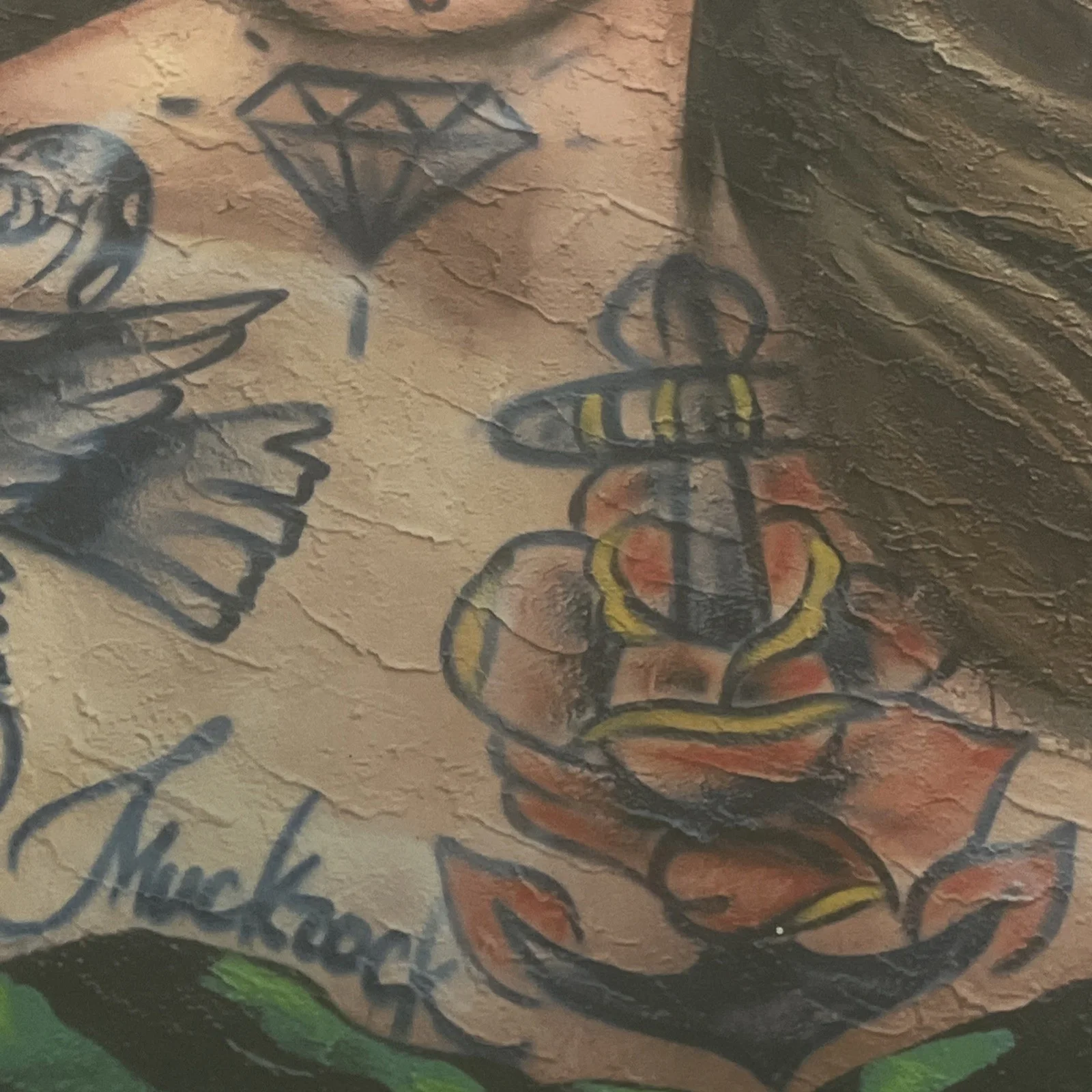 Jules Muck — Peg Bundy Tattoo Art 8 X 10 Picture. Married With Children SIGNED Jules Muck., image 5