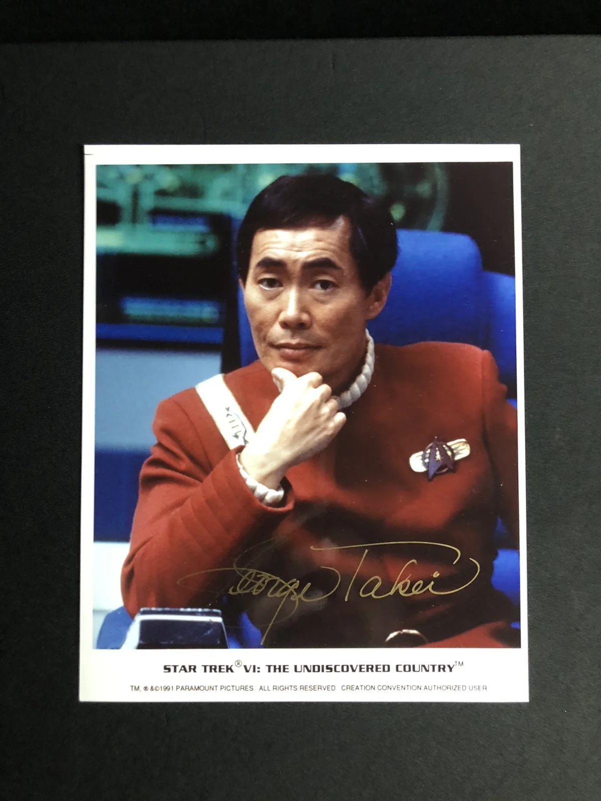 George Takei — Signed George Takei “Sulu” Star Trek Autographed 8 X 10 Photo